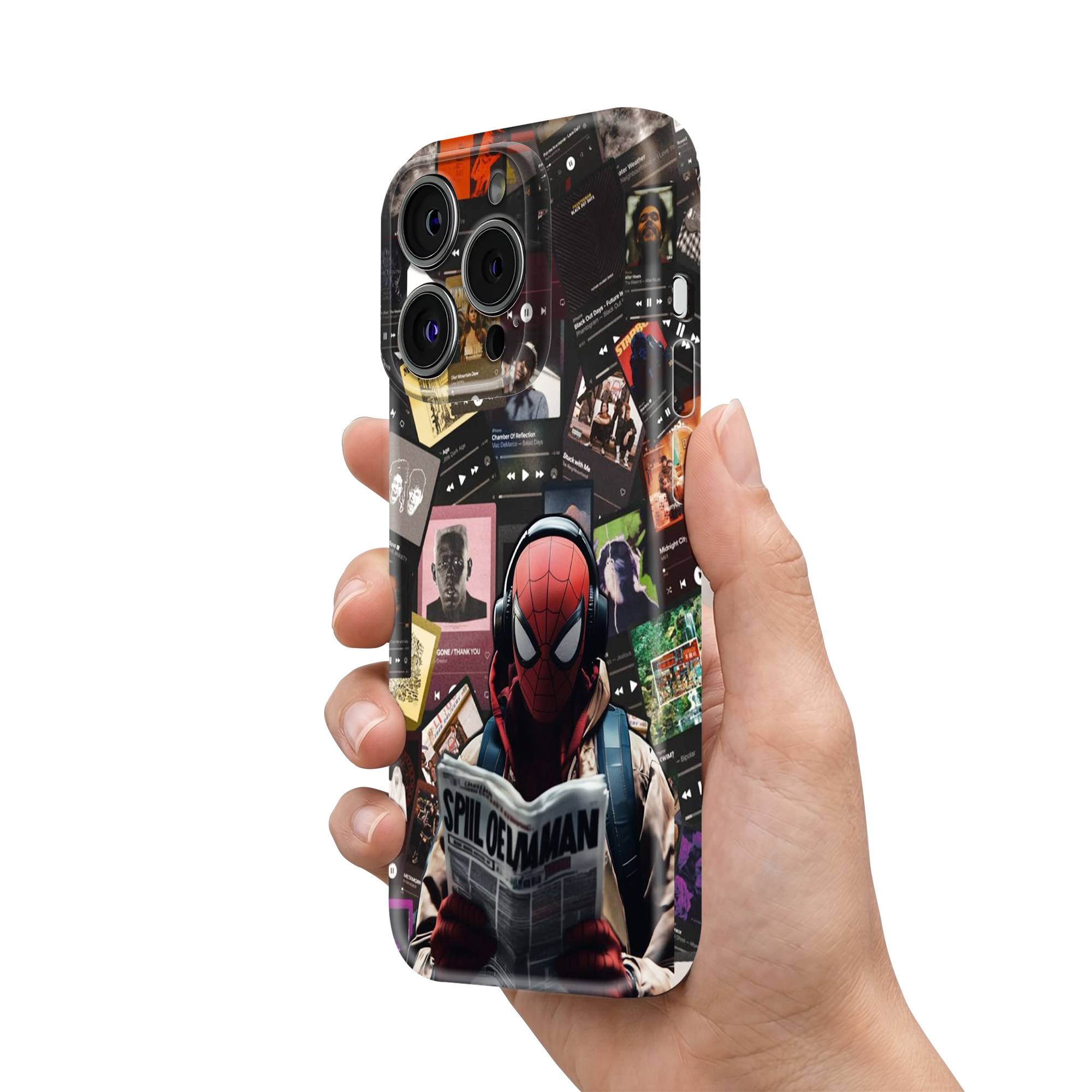 Spidey Soundscape Glossy Hard Case
