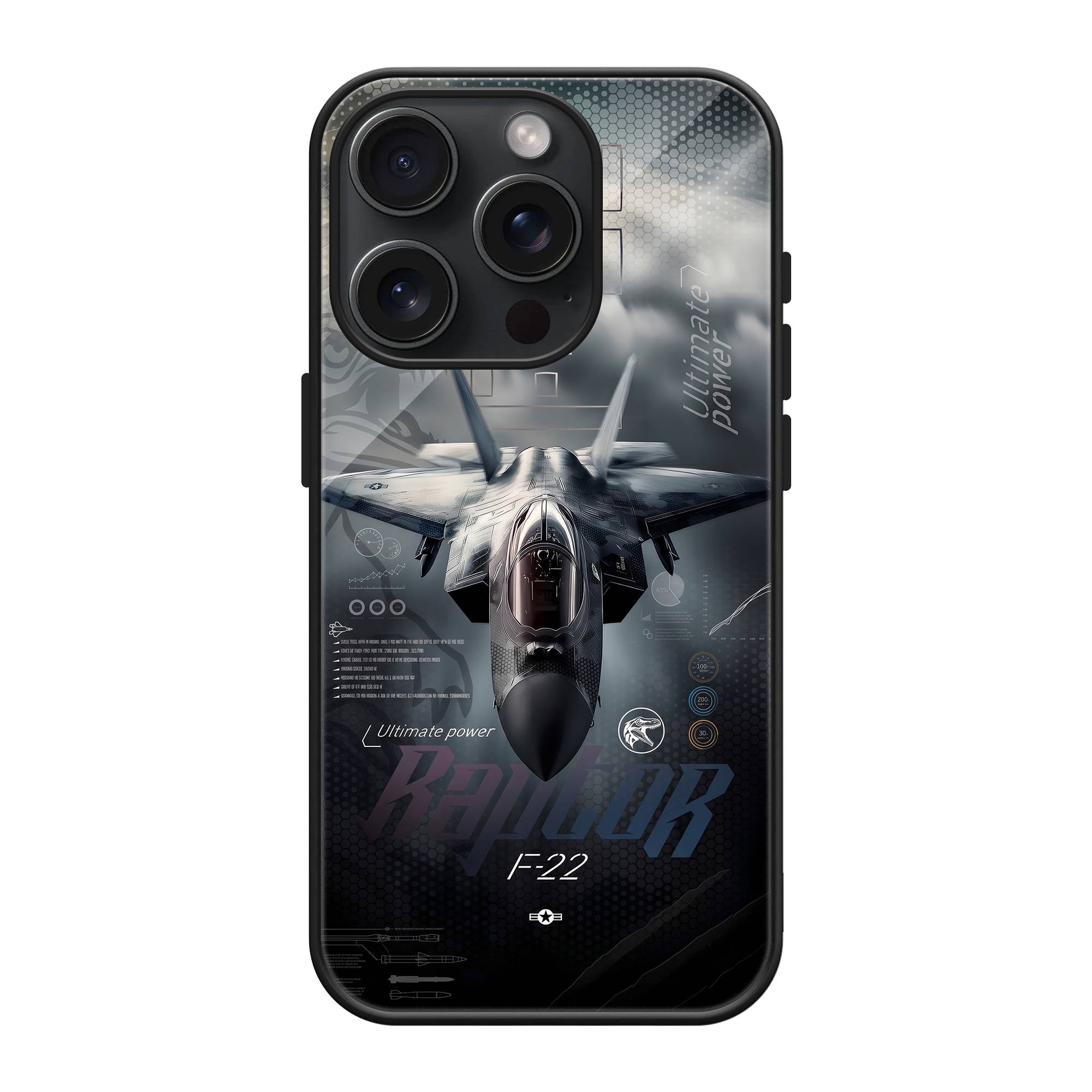 Raptor Force Glass Case