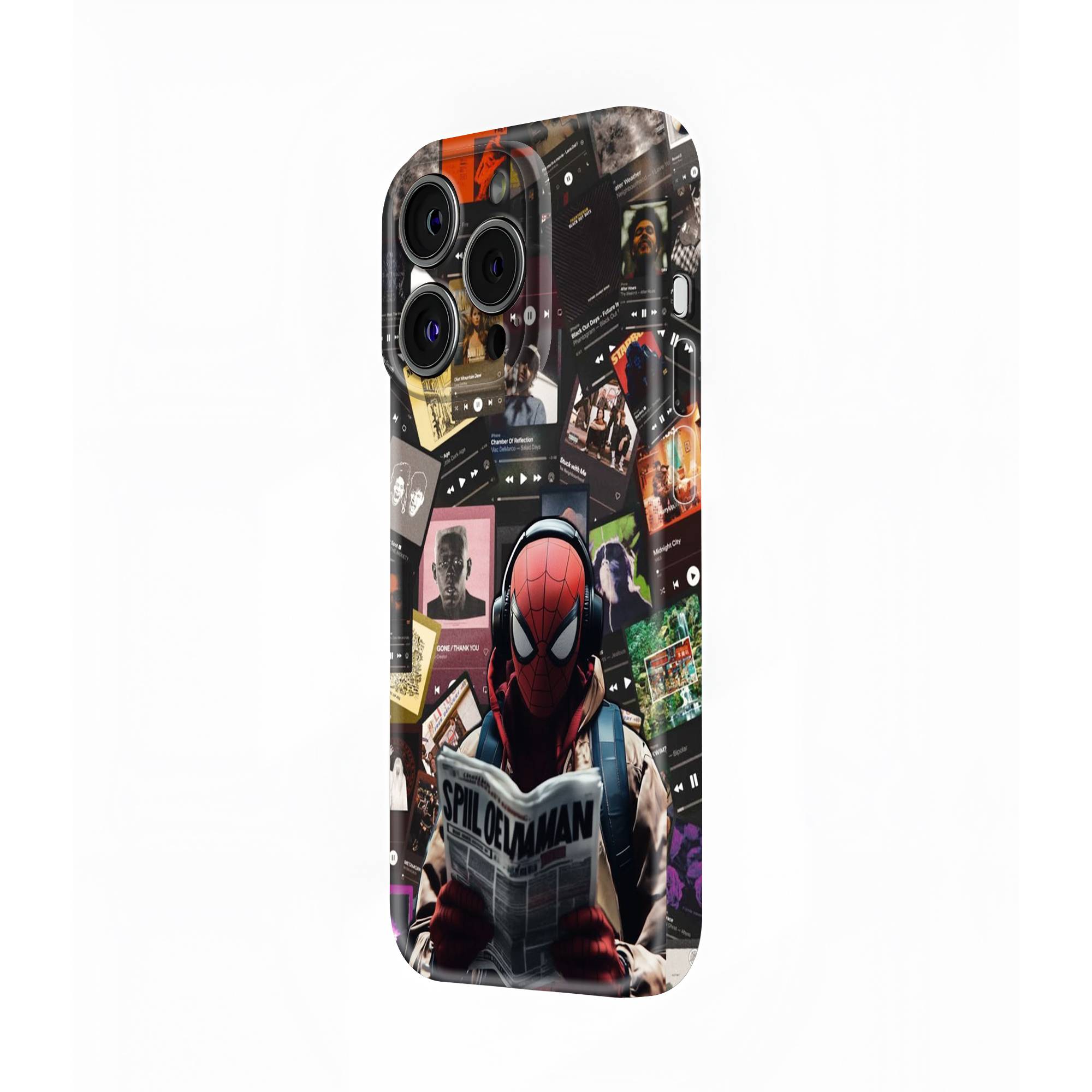 Spidey Soundscape Glossy Hard Case