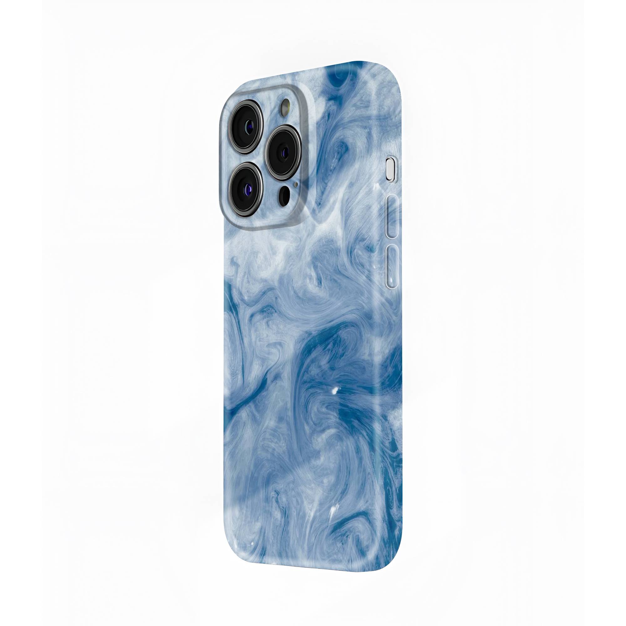 Blue Marble Flow Glossy Hard Case