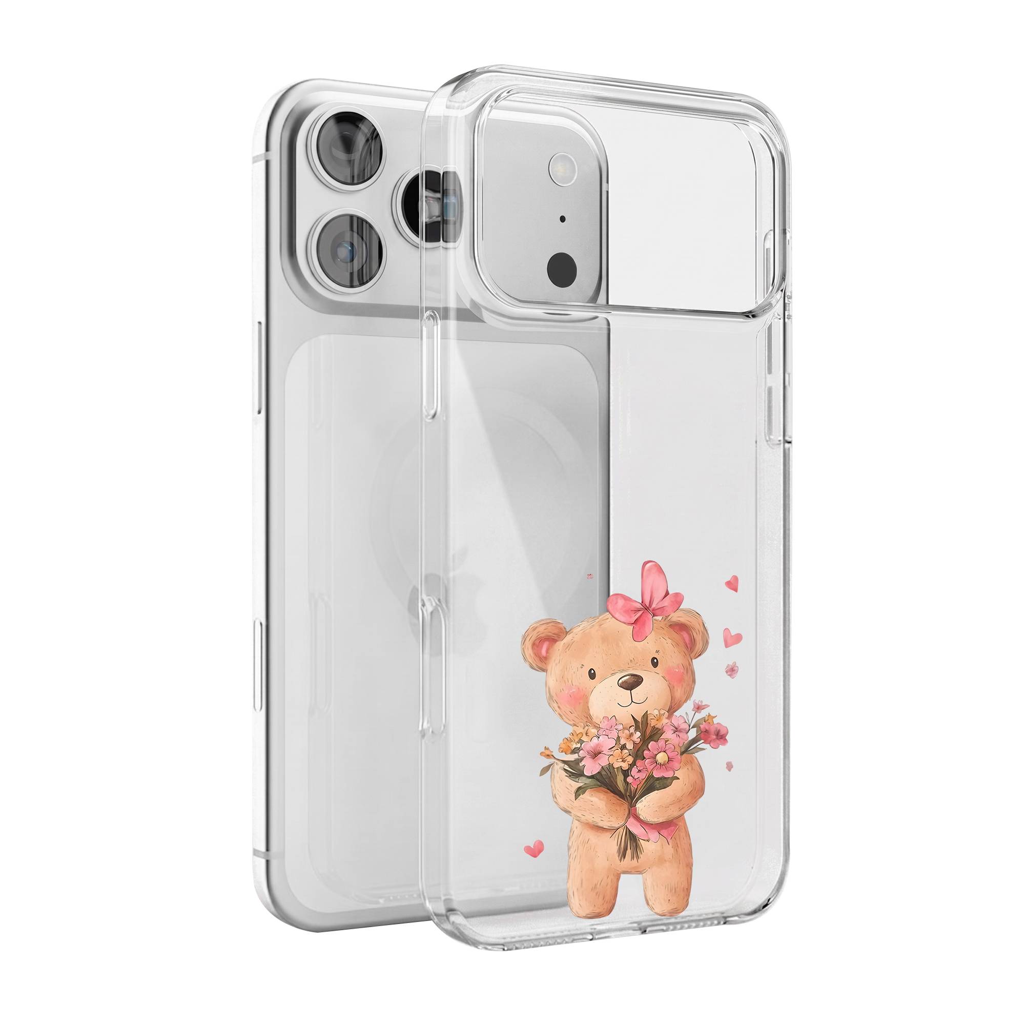 Blossom Bear Premium Clear Case