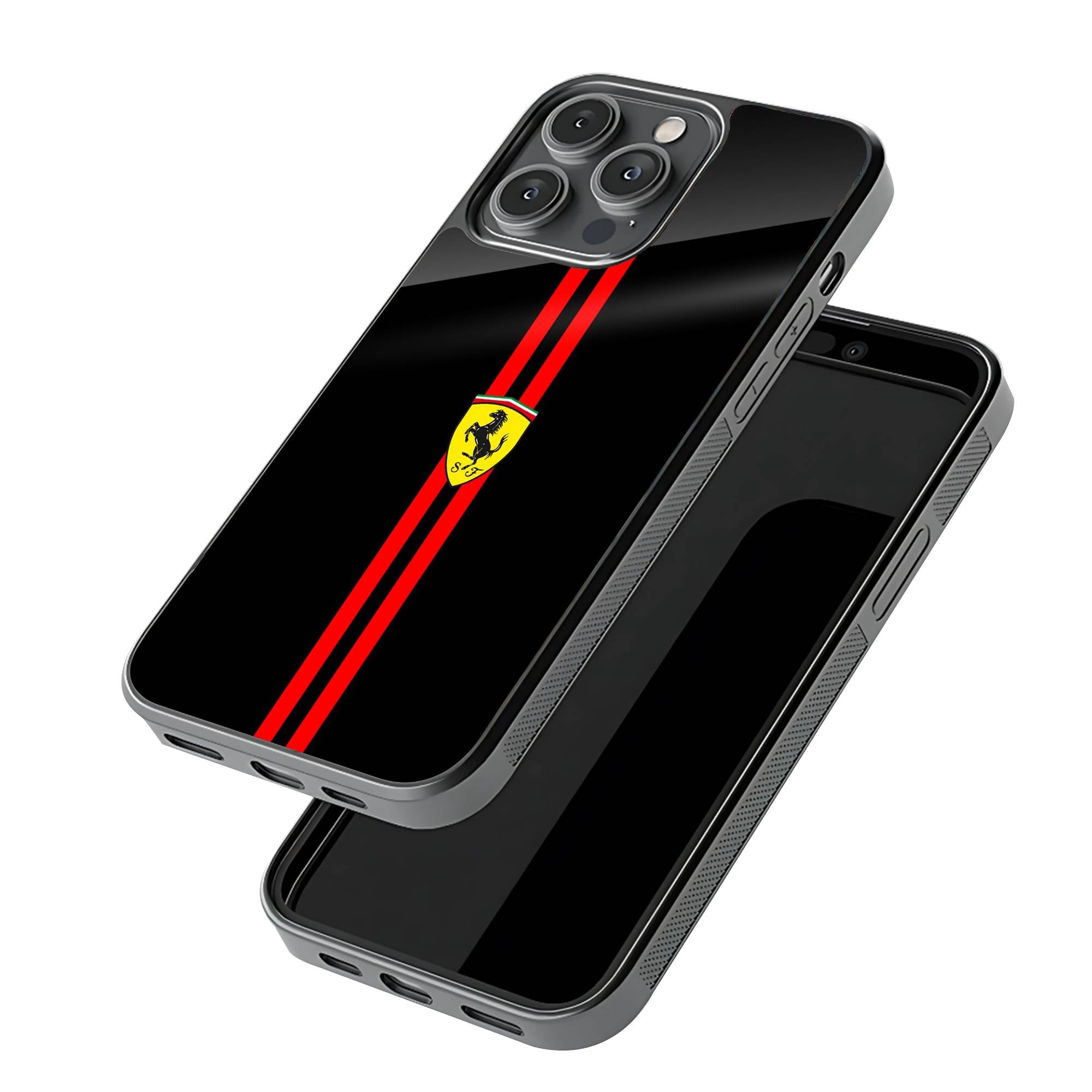 Ferrari Pulse Glass Case