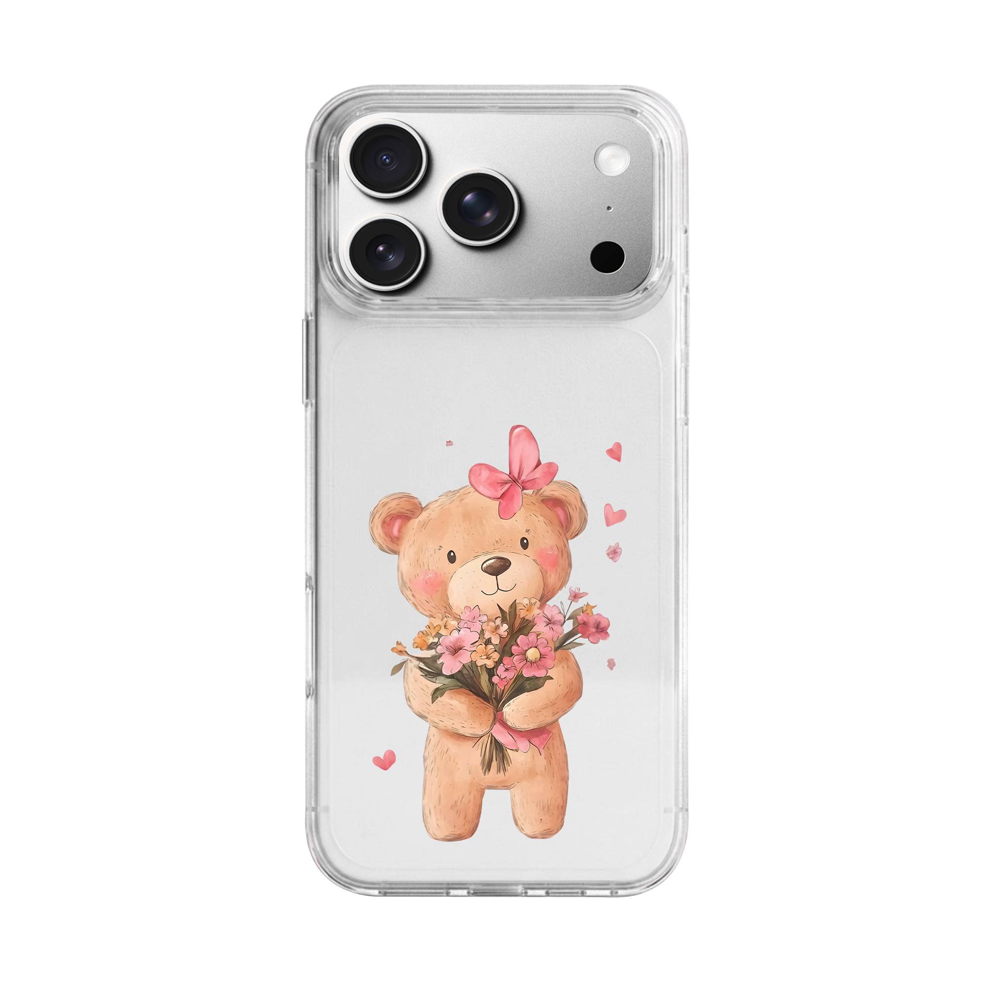 Blossom Bear Premium Clear Case