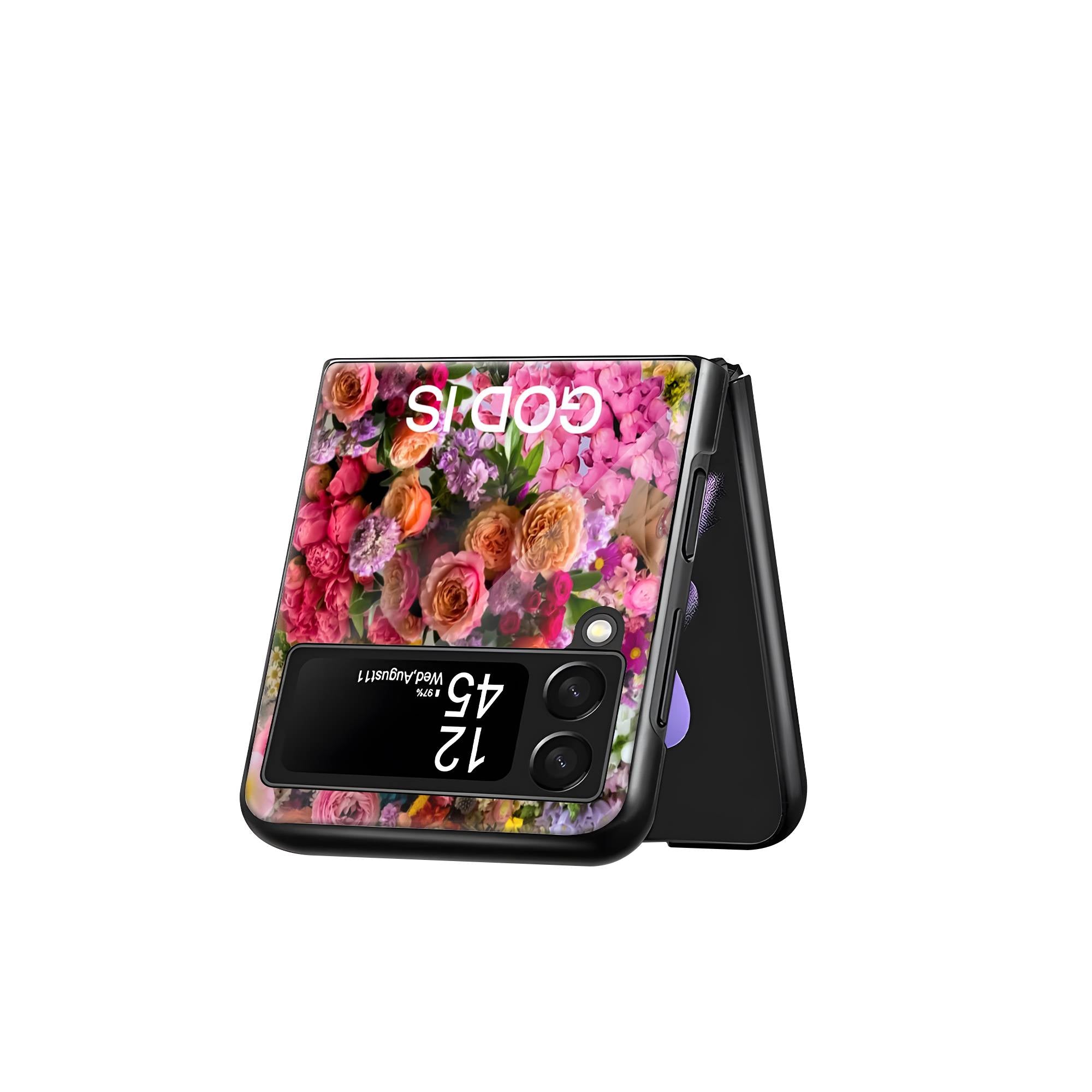 God's Garden Samsung Z Flip Glass Case image 2