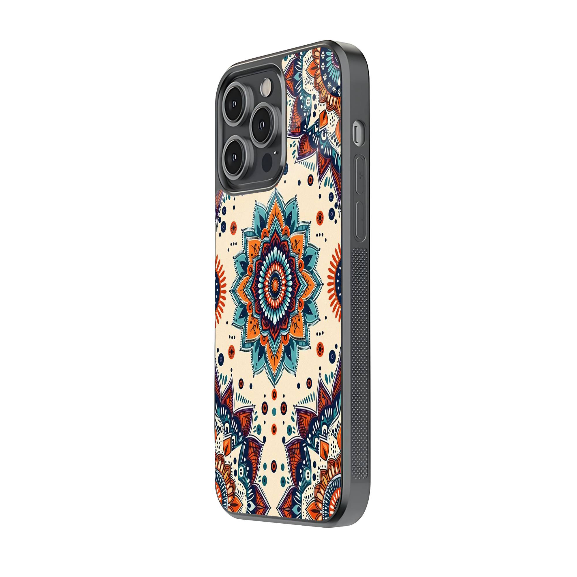 Mandala Harmony Glass Case image 1