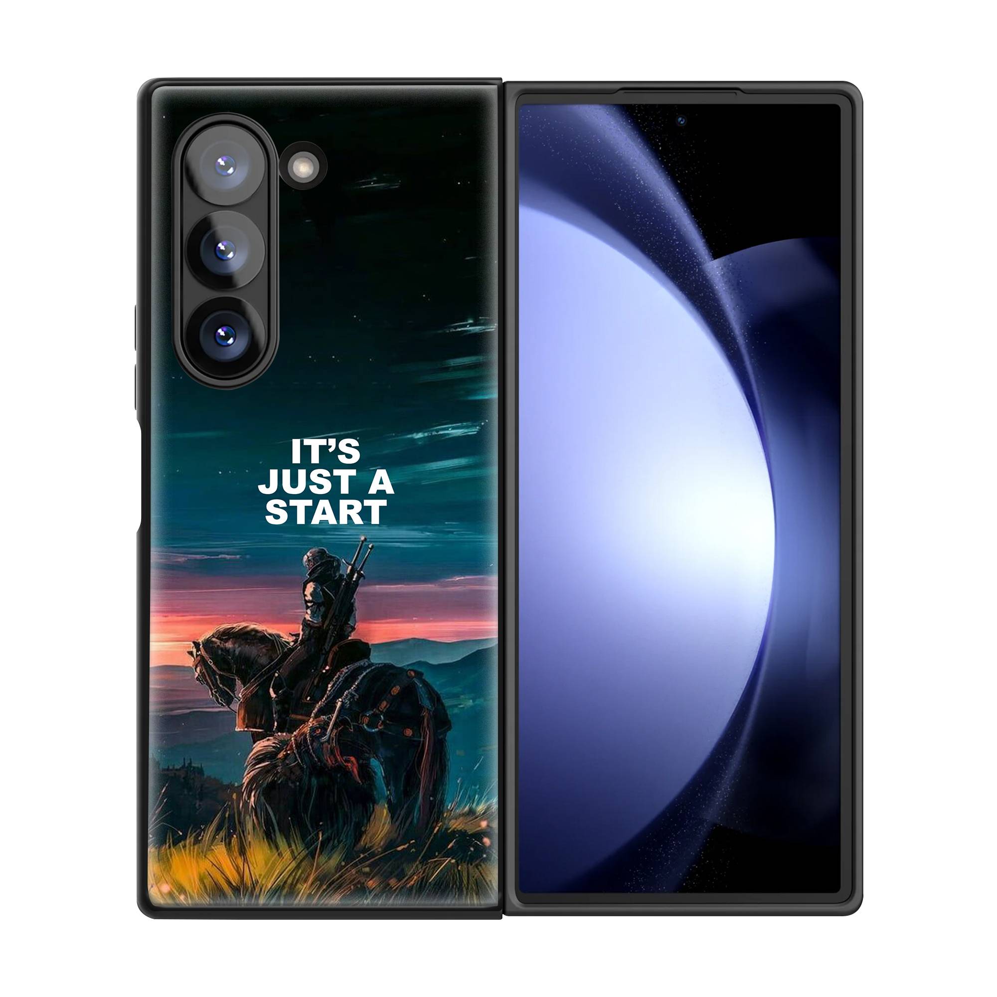 Just a Start Samsung Z Fold Glass Case image 2