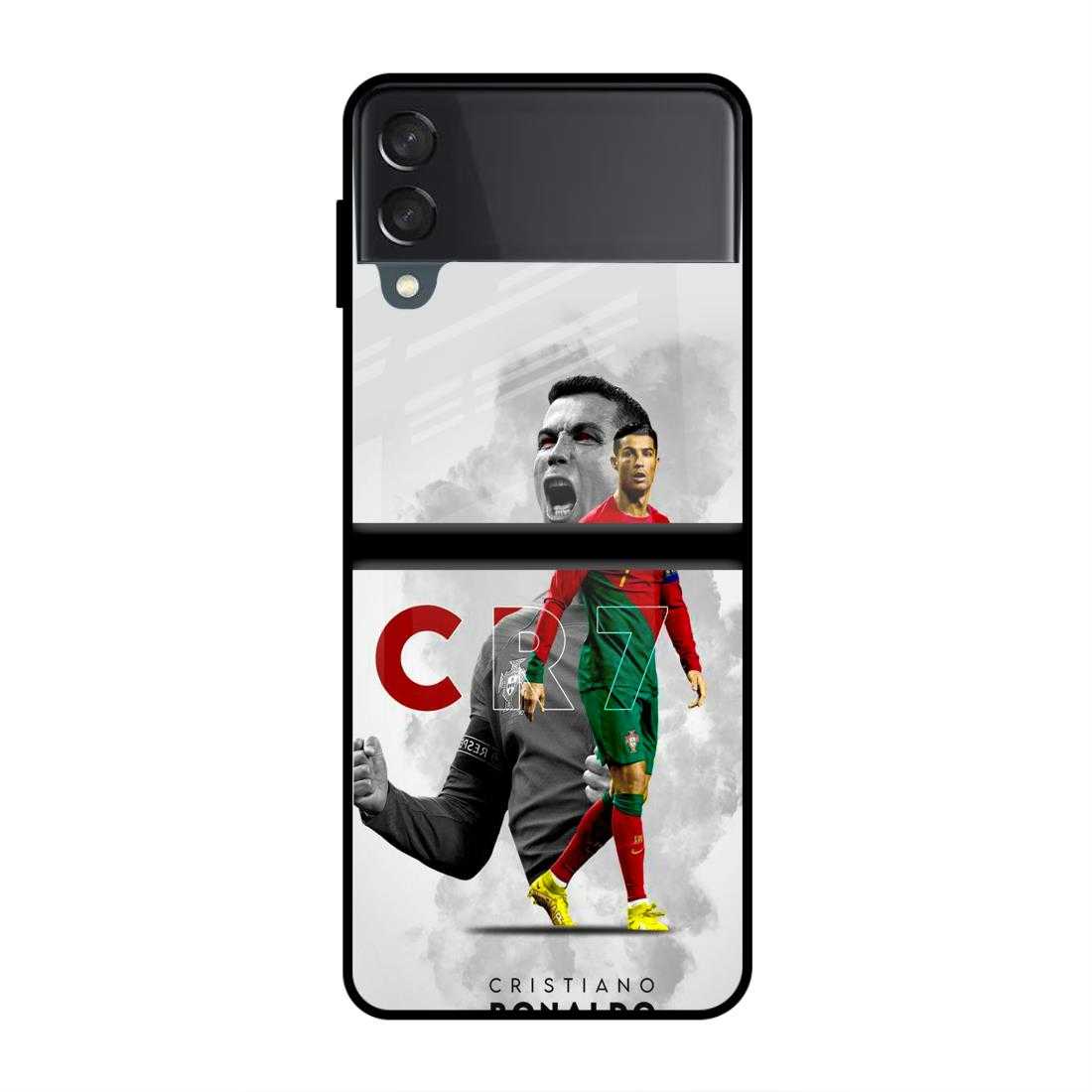 Cristiano Ronaldo Samsung Z Flip 4 Glass Case image 0
