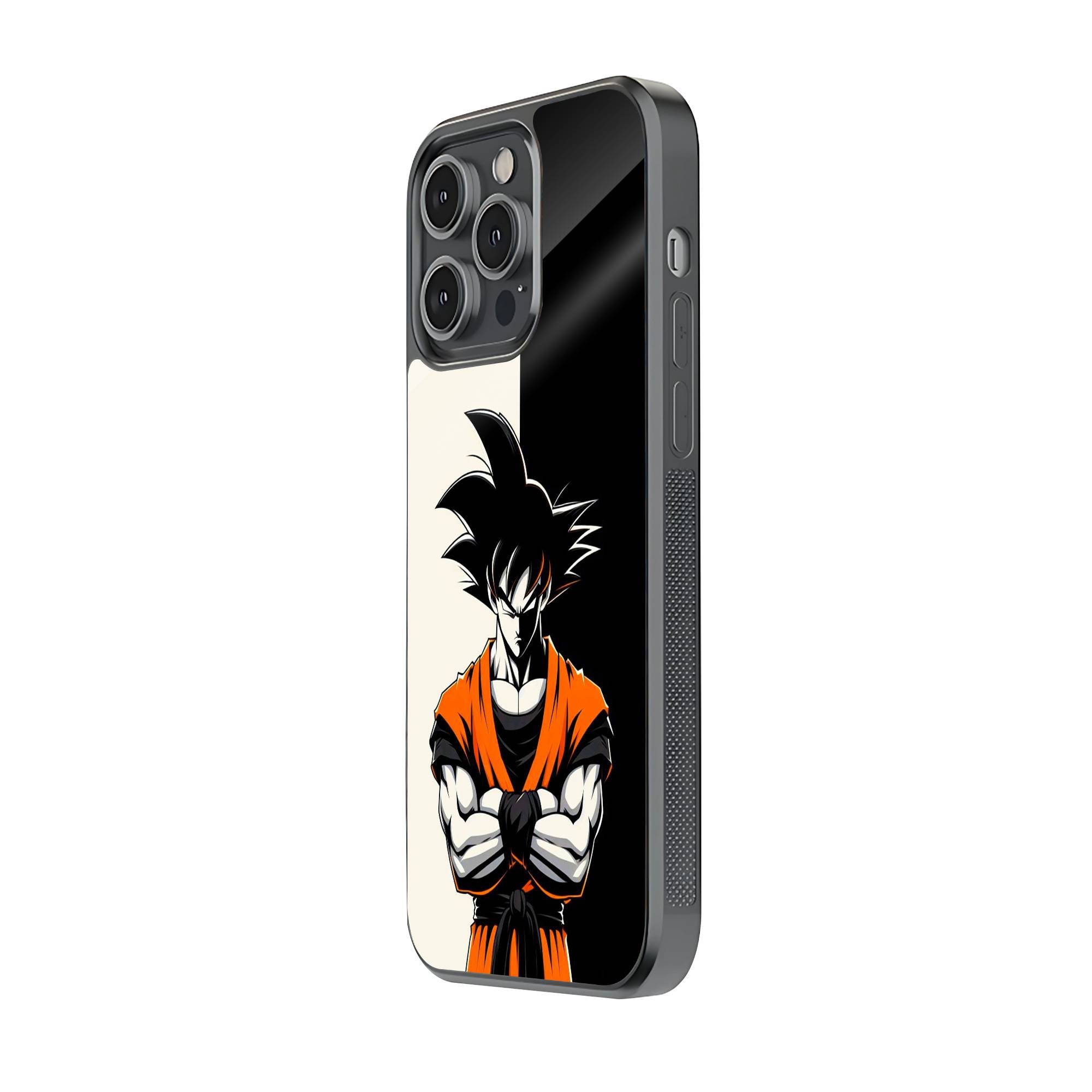Son Goku Glass Case image 1