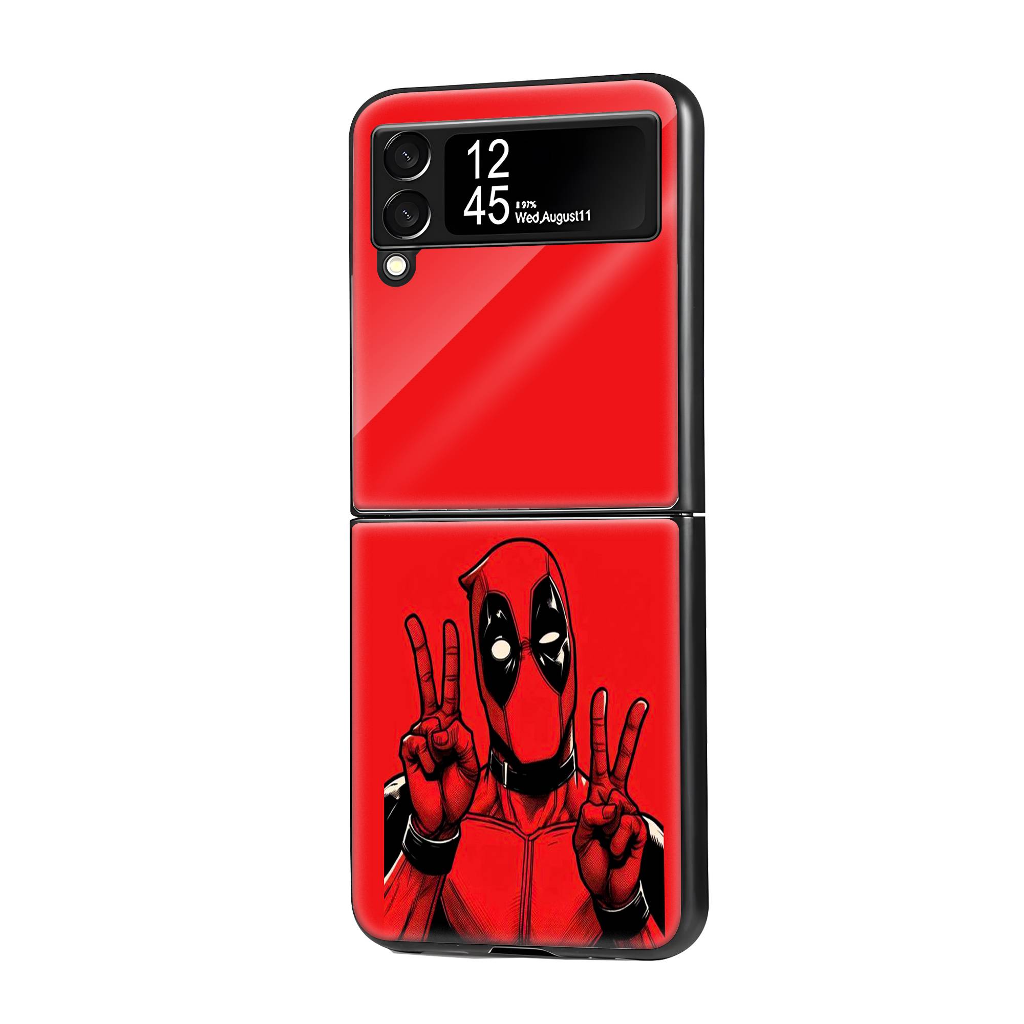 Deadpool Samsung Z Flip Glass Case image 0