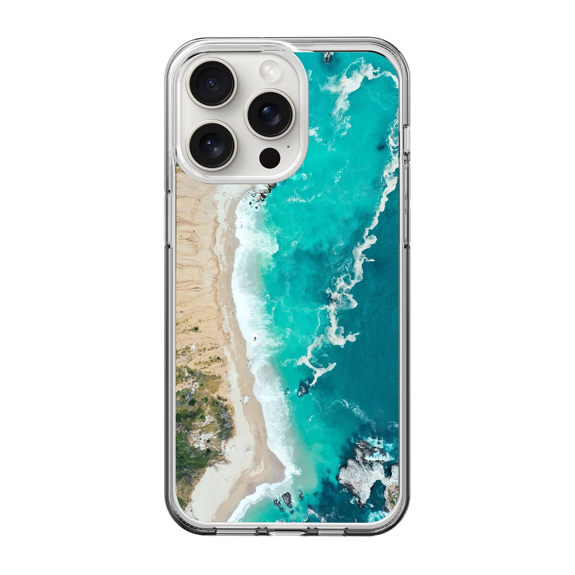 Ocean Waves Clear Case image 0