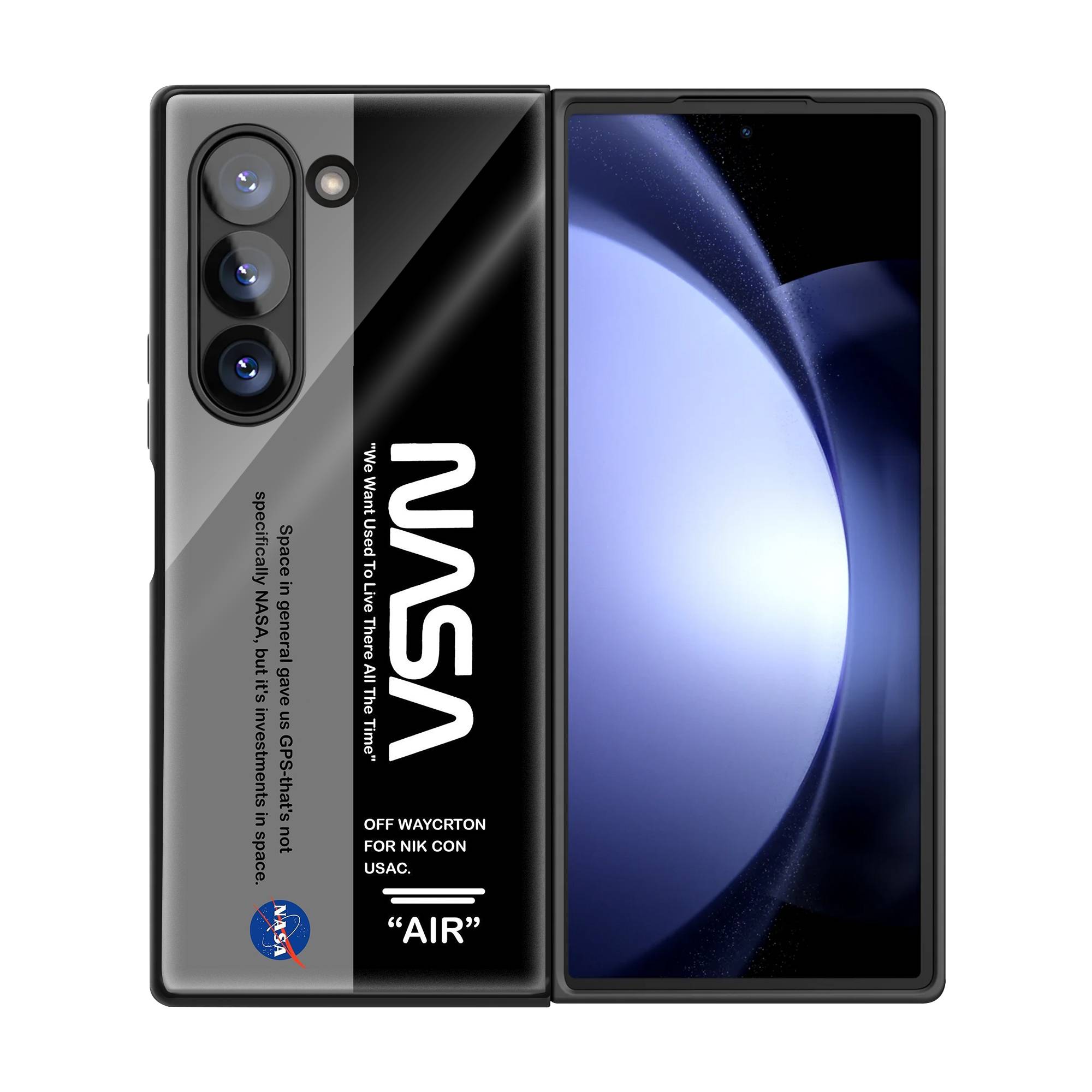 Nasa Samsung Z Fold Glass Case image 2