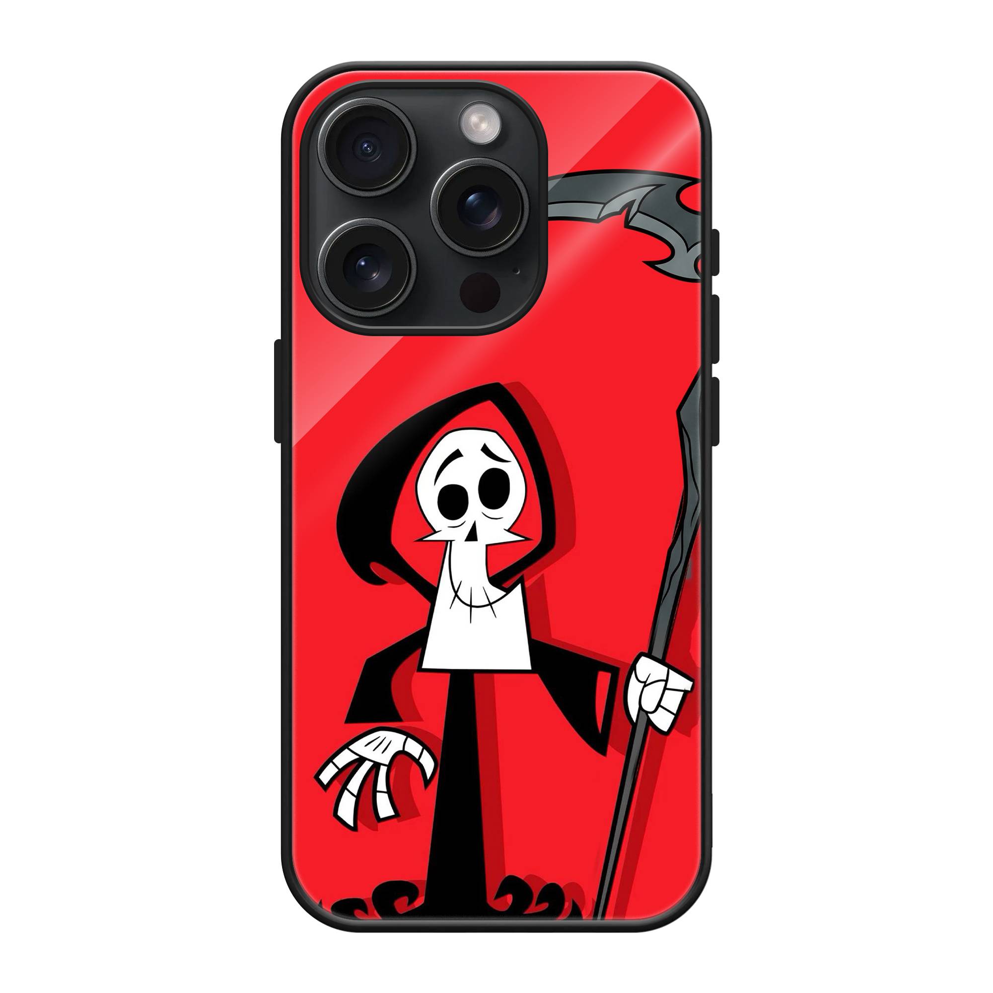 Red Grim Glass Case