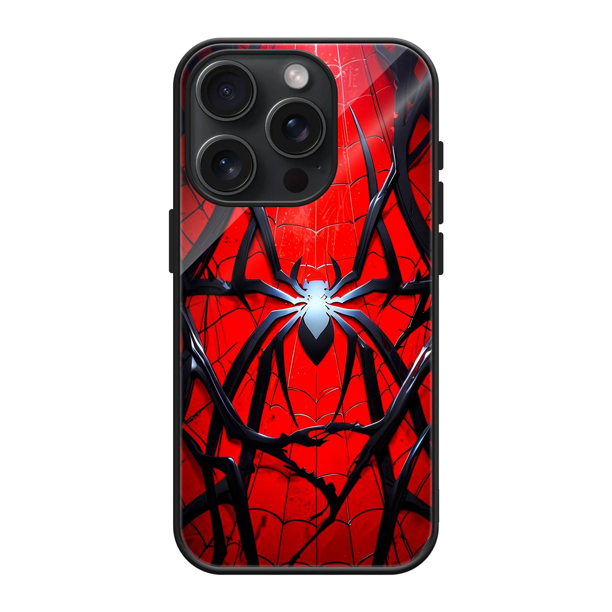 Spider-Man's Web Glass Case image 0