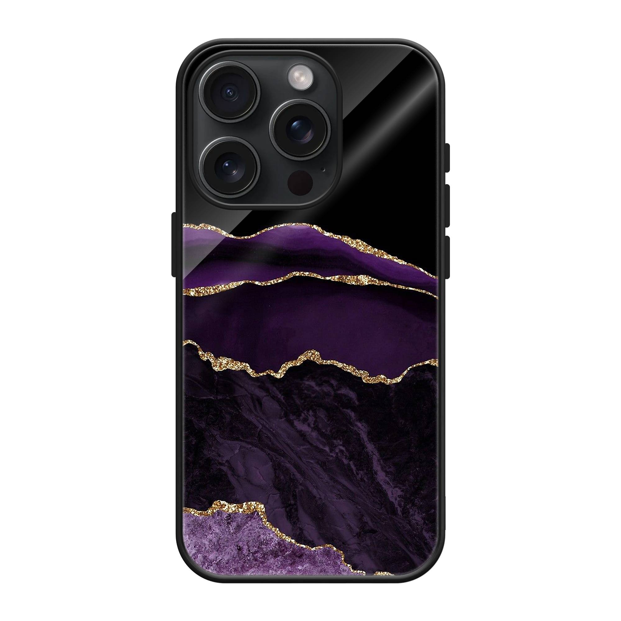 Marble Pattern Glass Case image 0