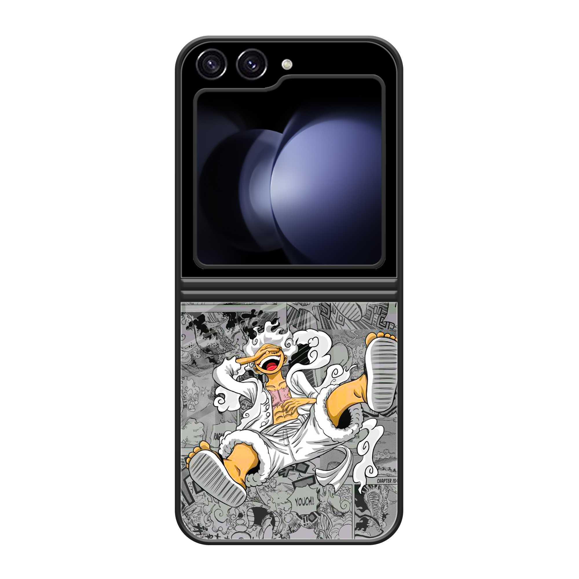 Joyboy Samsung Z Flip 5 Glass Case image 0