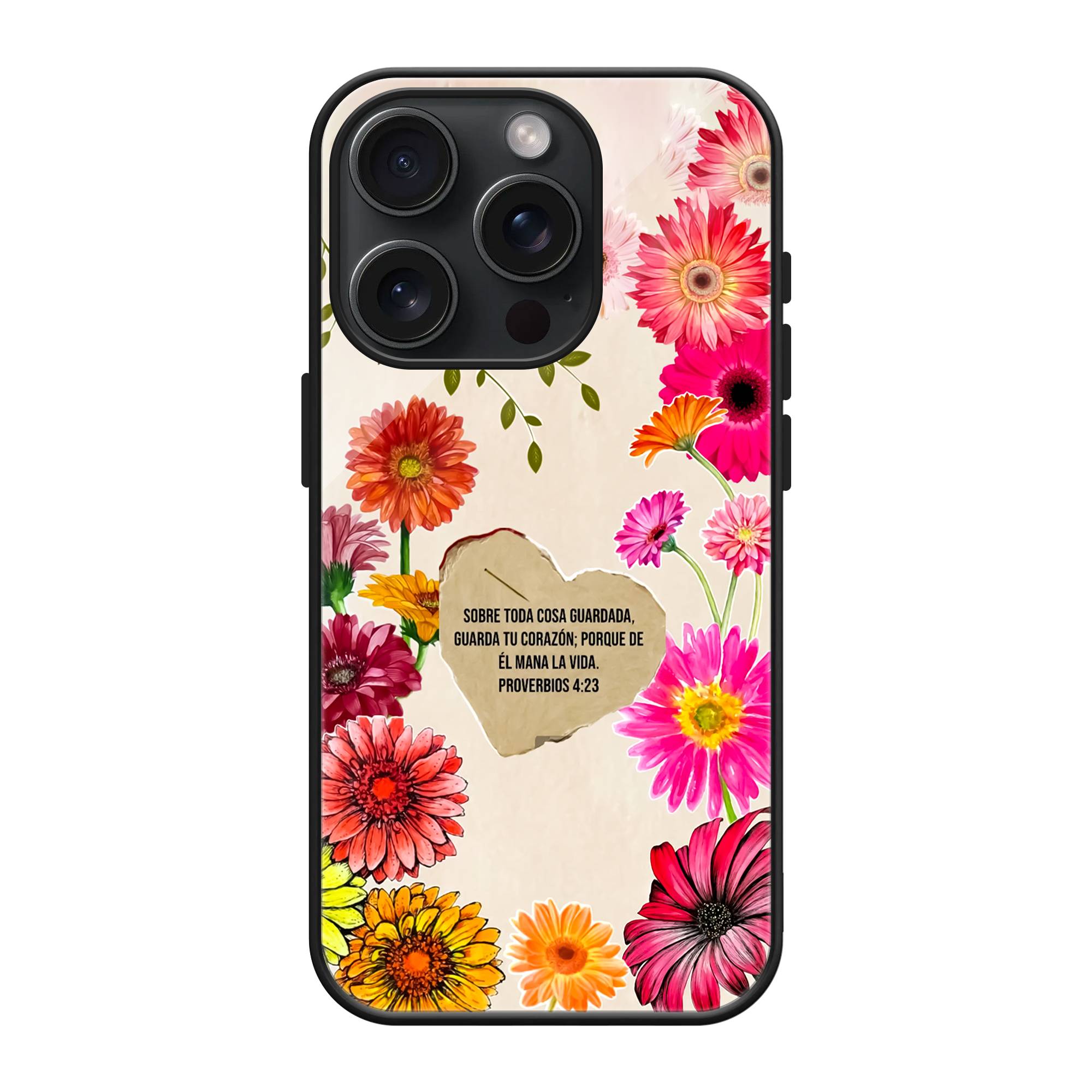 Vibrant Verse Glass Case image 0