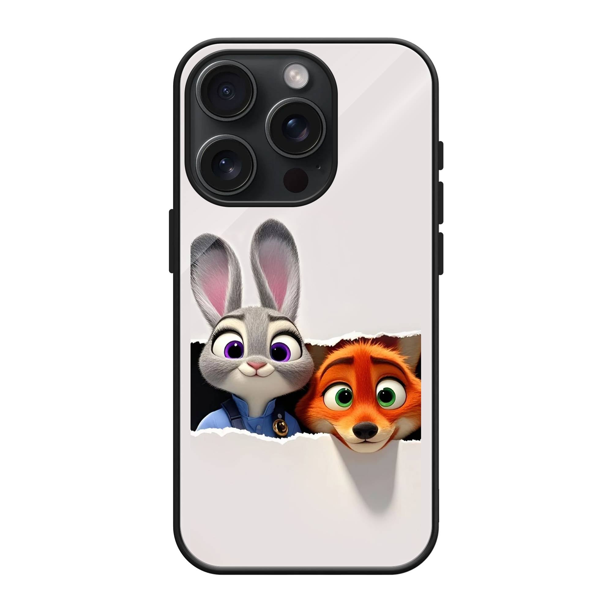 Zootopia Duo Glass Case image 0