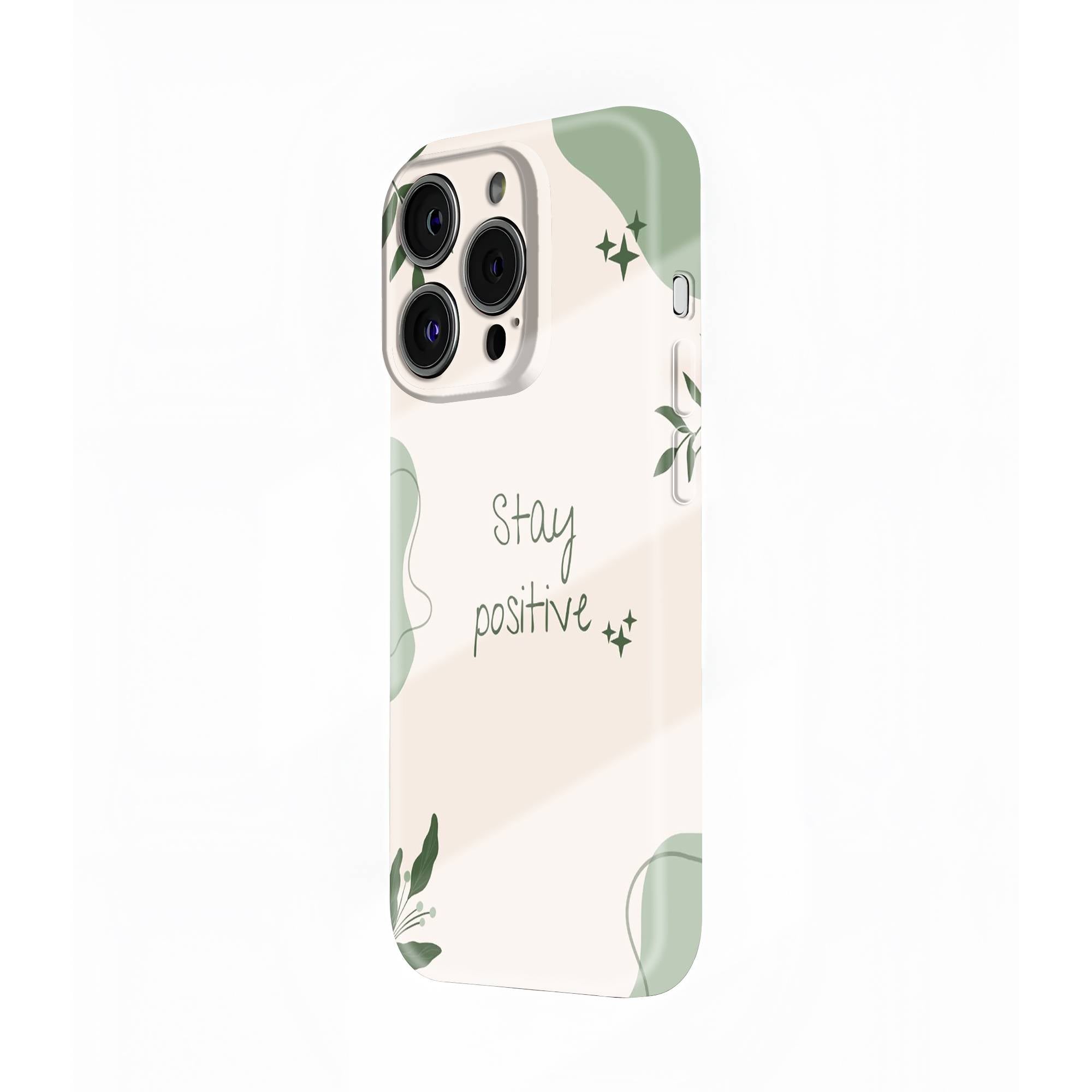 Stay Positive Glossy Hard Case