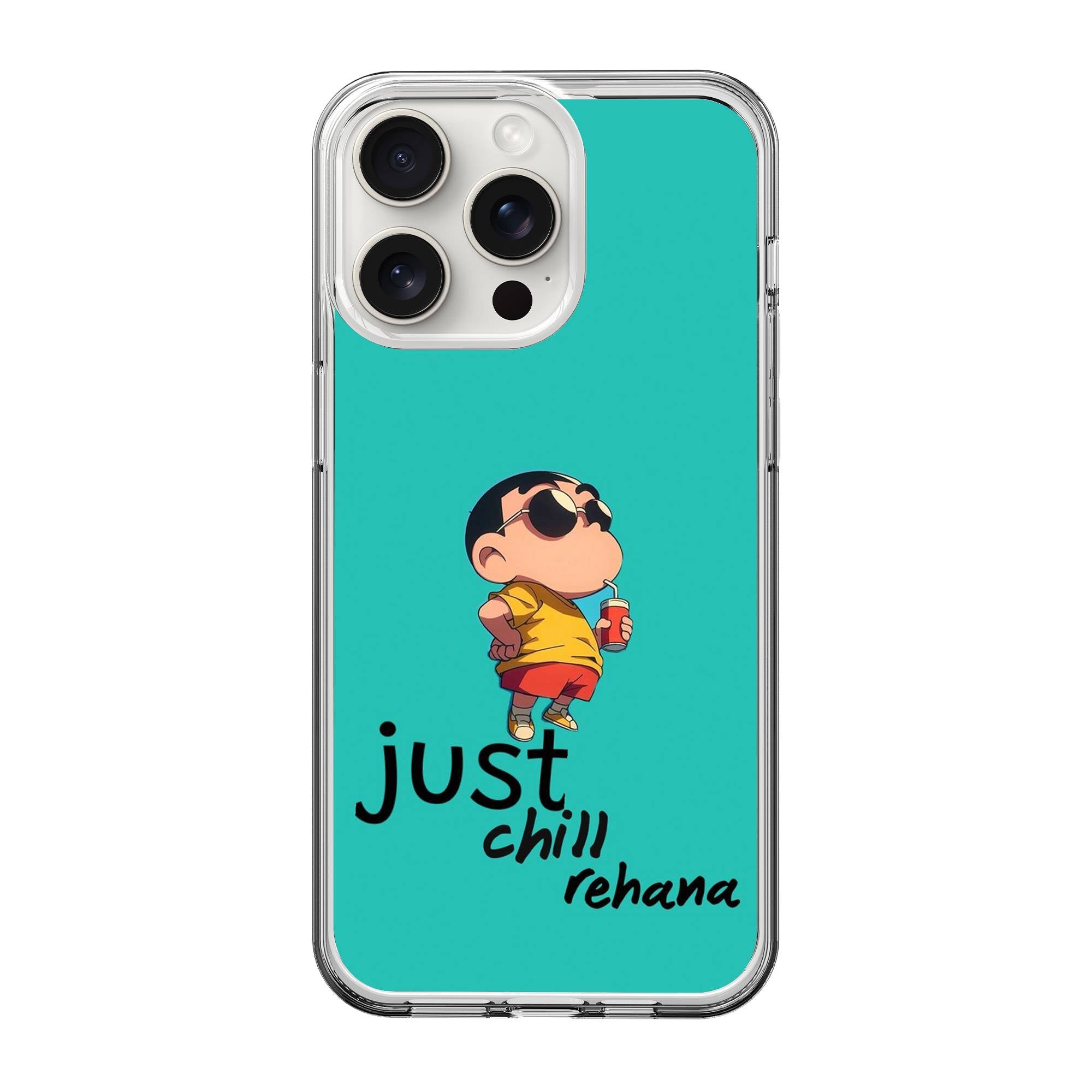 Crayon Shinchan Clear Case image 0