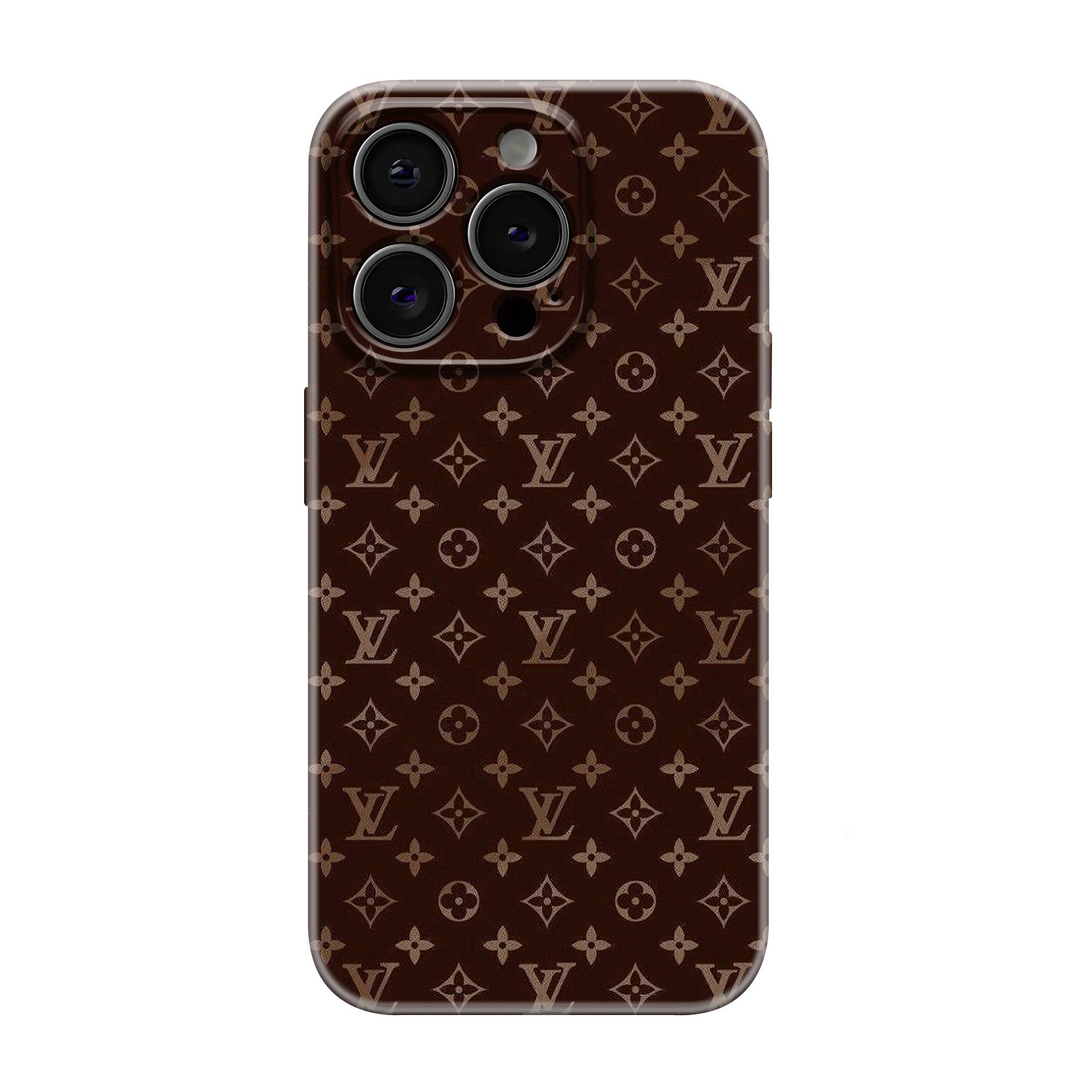 Timeless Brown Luxe Glossy Hard Case