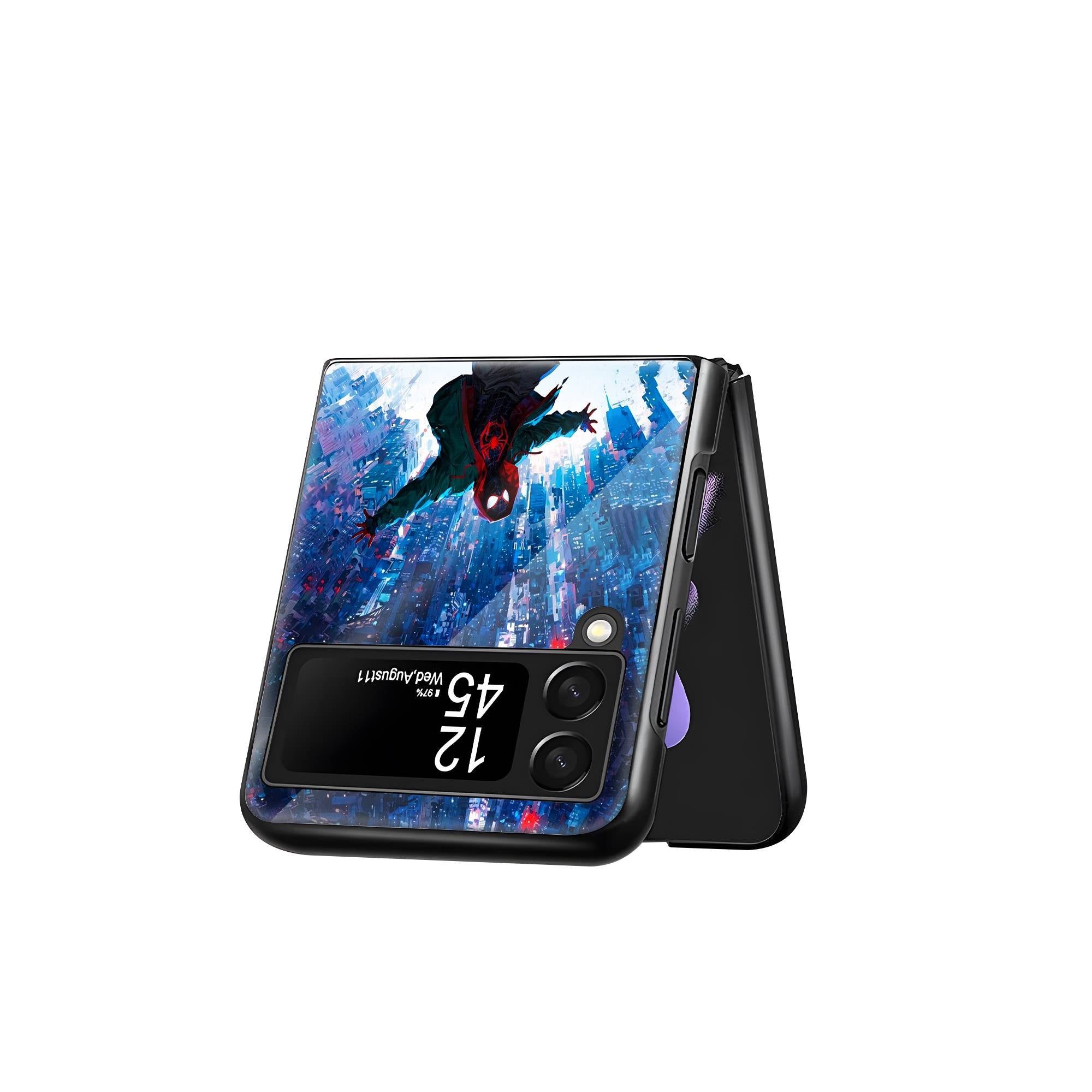 Urban Freefall Samsung Z Flip Glass Case image 2