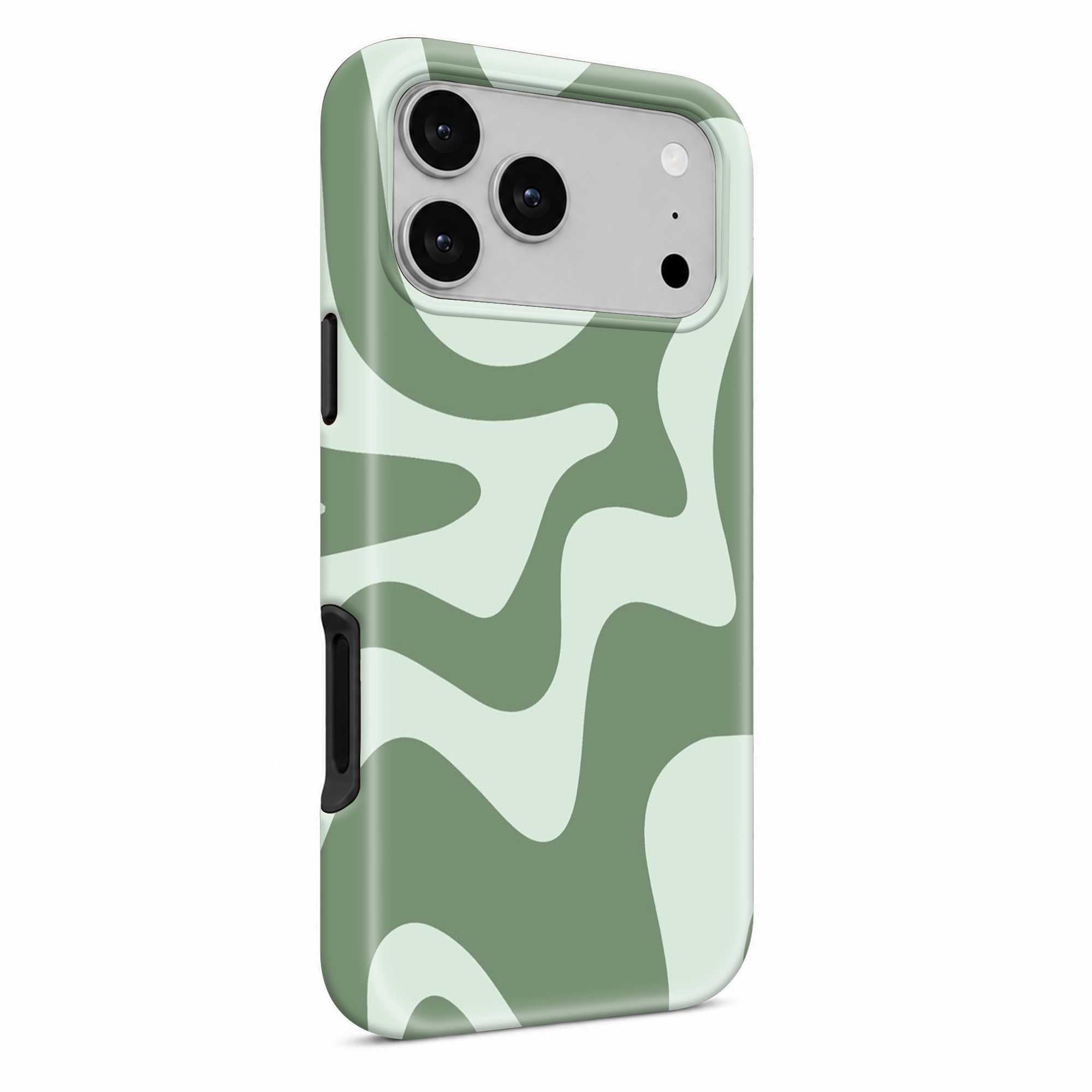 Retro Green Liquid Dual Guard Case