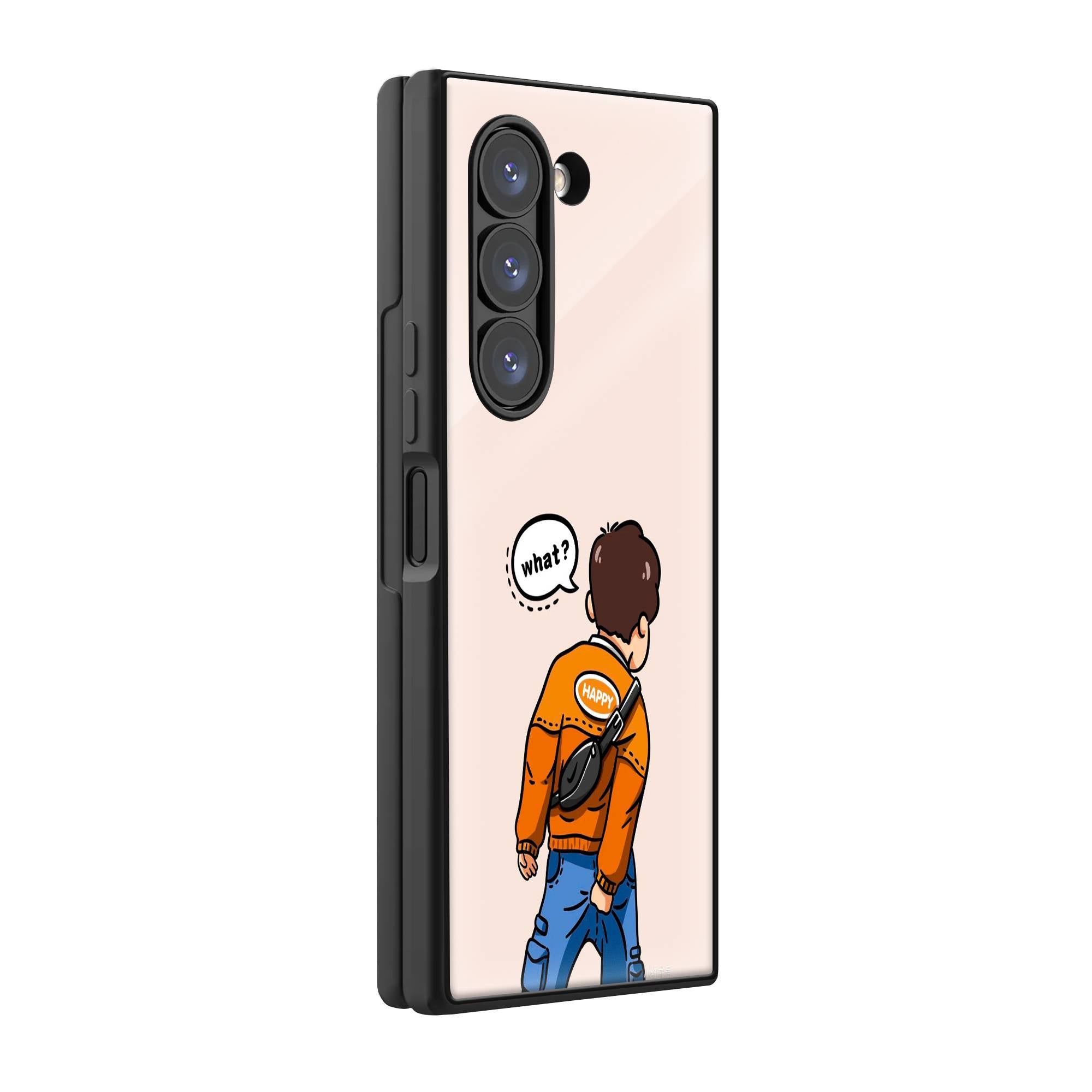 What Goes Samsung Z Fold Glass Case image 0