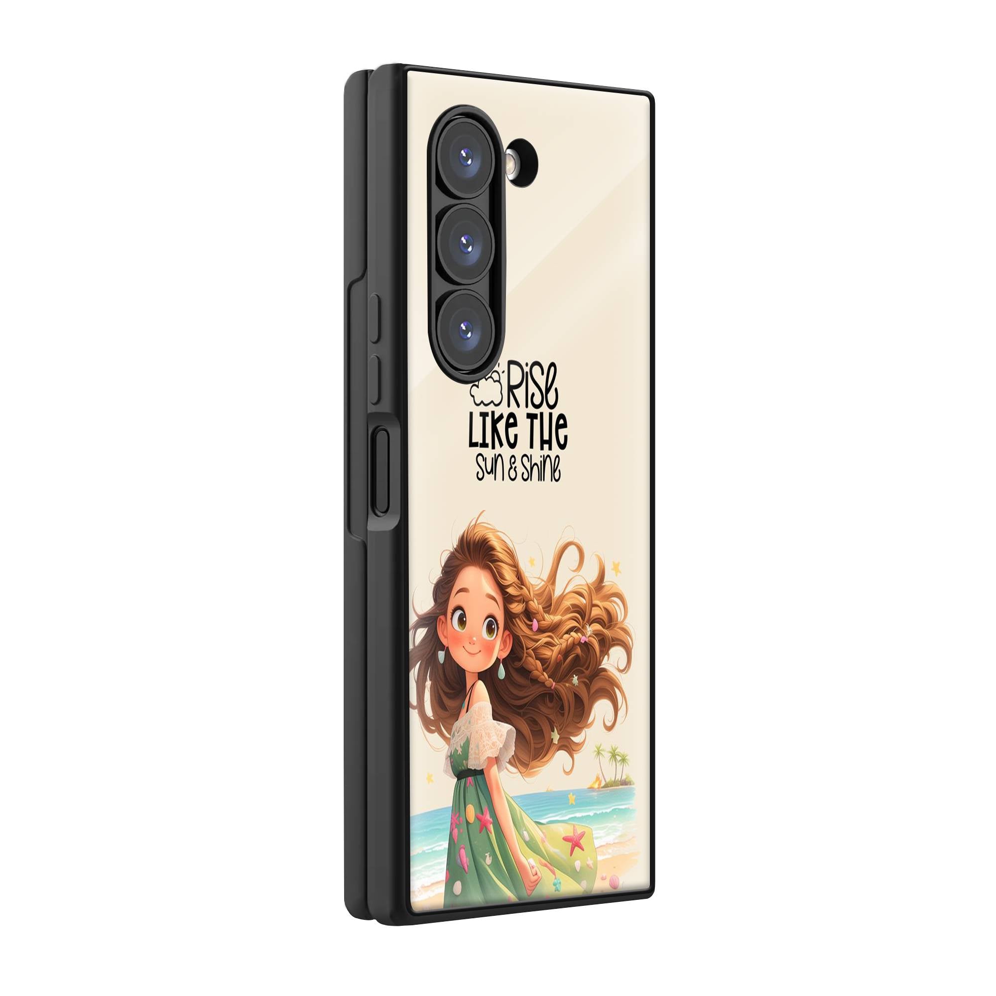 Sunshine Samsung Z Fold Glass Case image 0