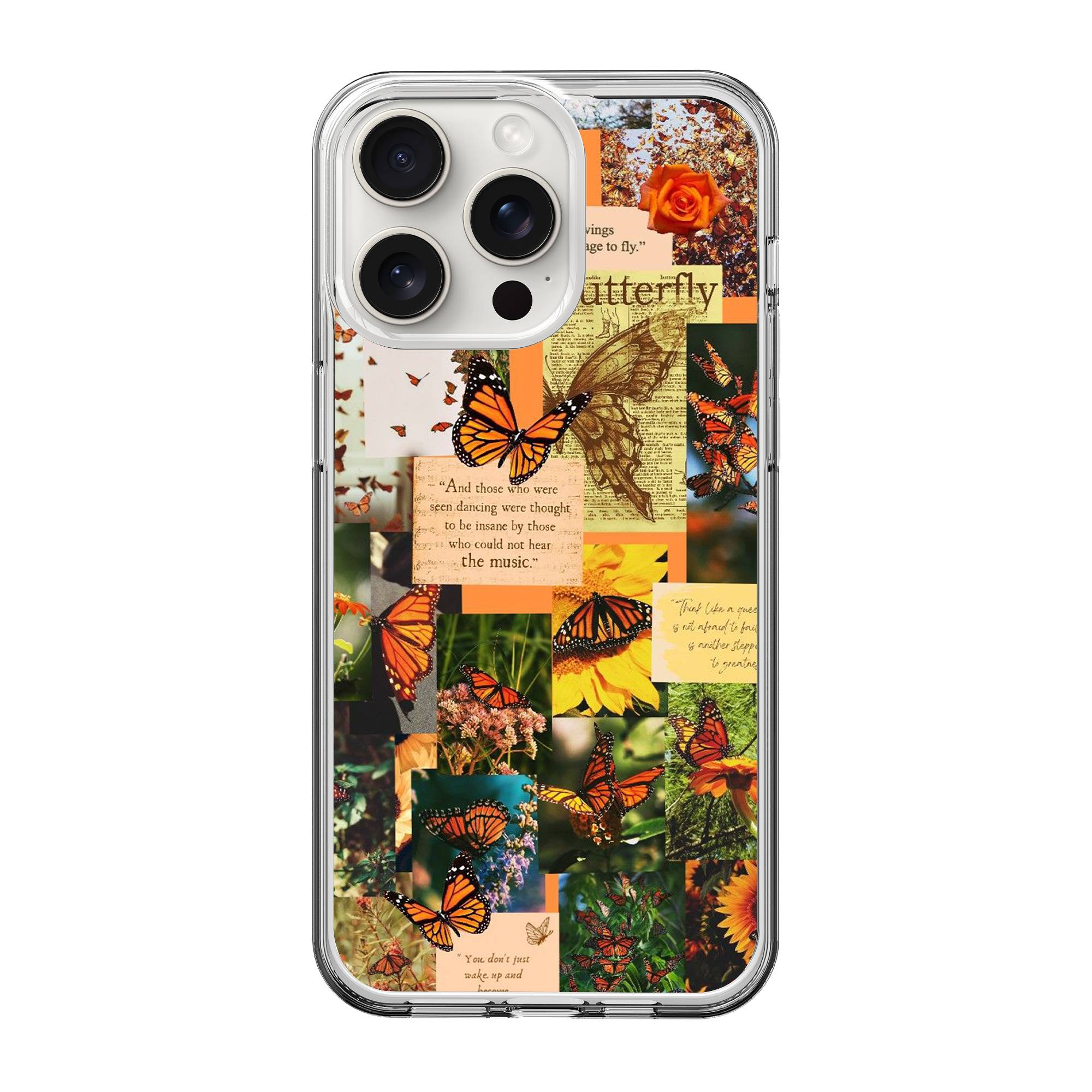 Butterfly Aesthetic Clear Case image 0