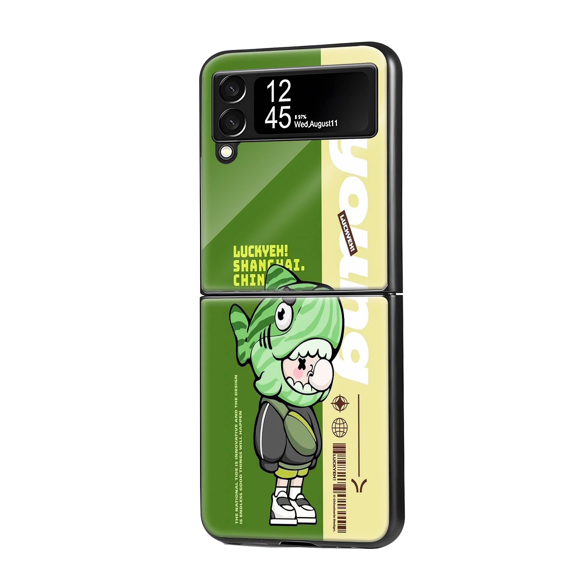 Urban Character Samsung Z Flip Glass Case image 0