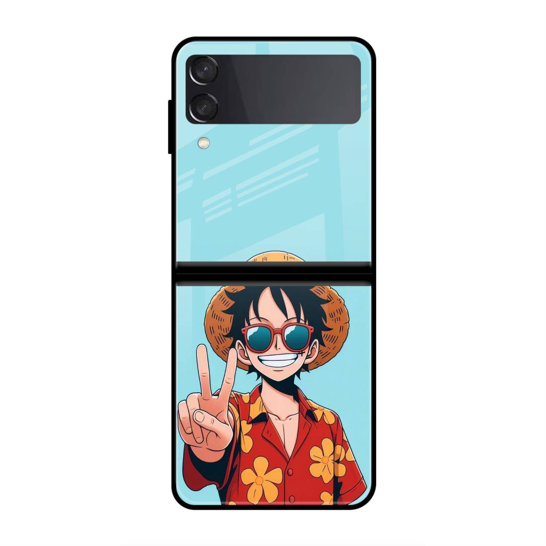 Manga Anime Samsung  Z Flip 3 5G Glass Case image 0