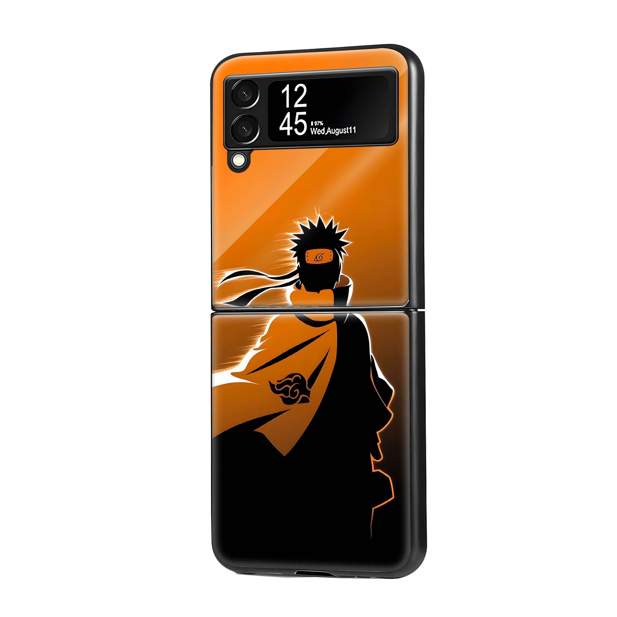 Anime Samsung Z Flip Glass Case image 0