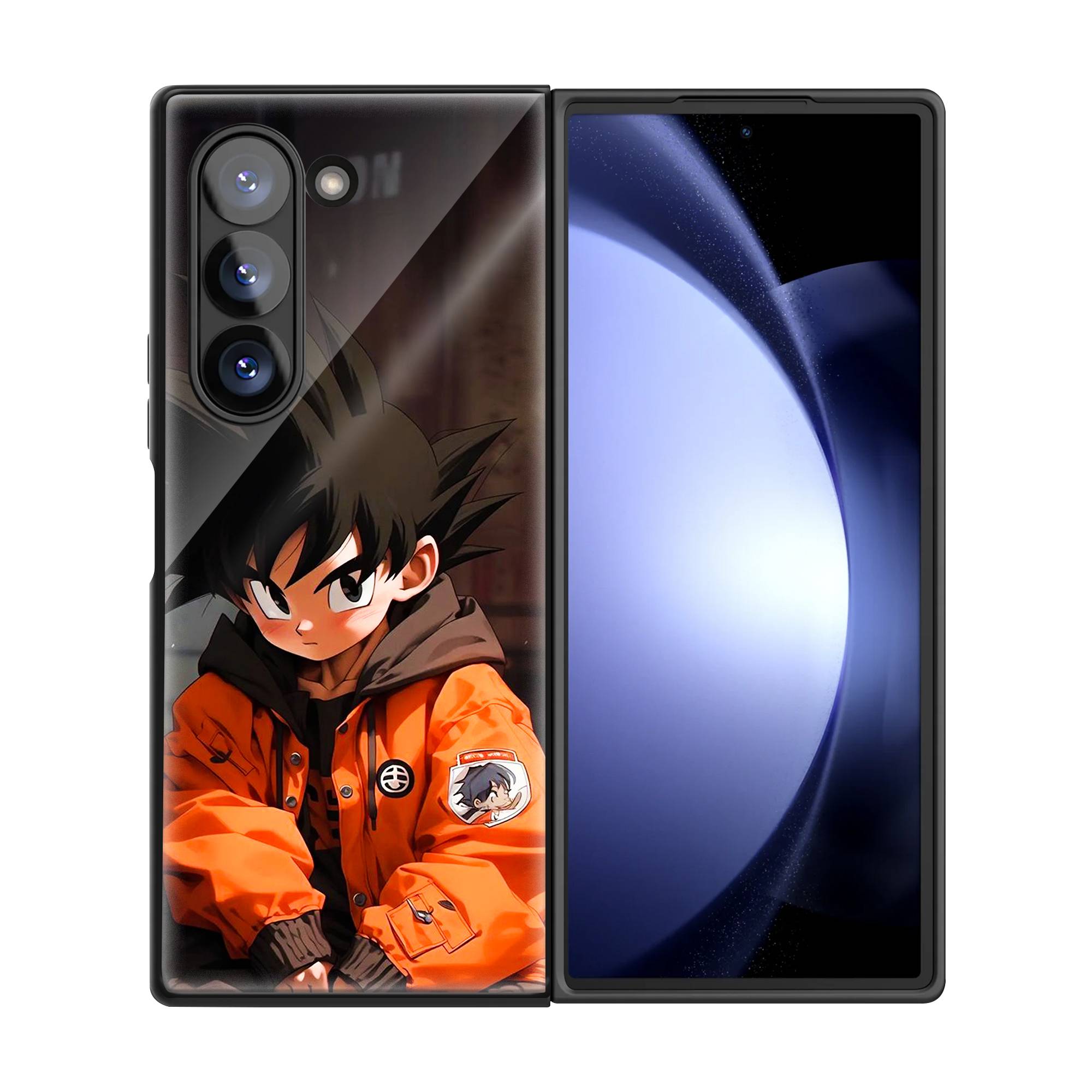 Goku Samsung Z Fold Glass Case image 2