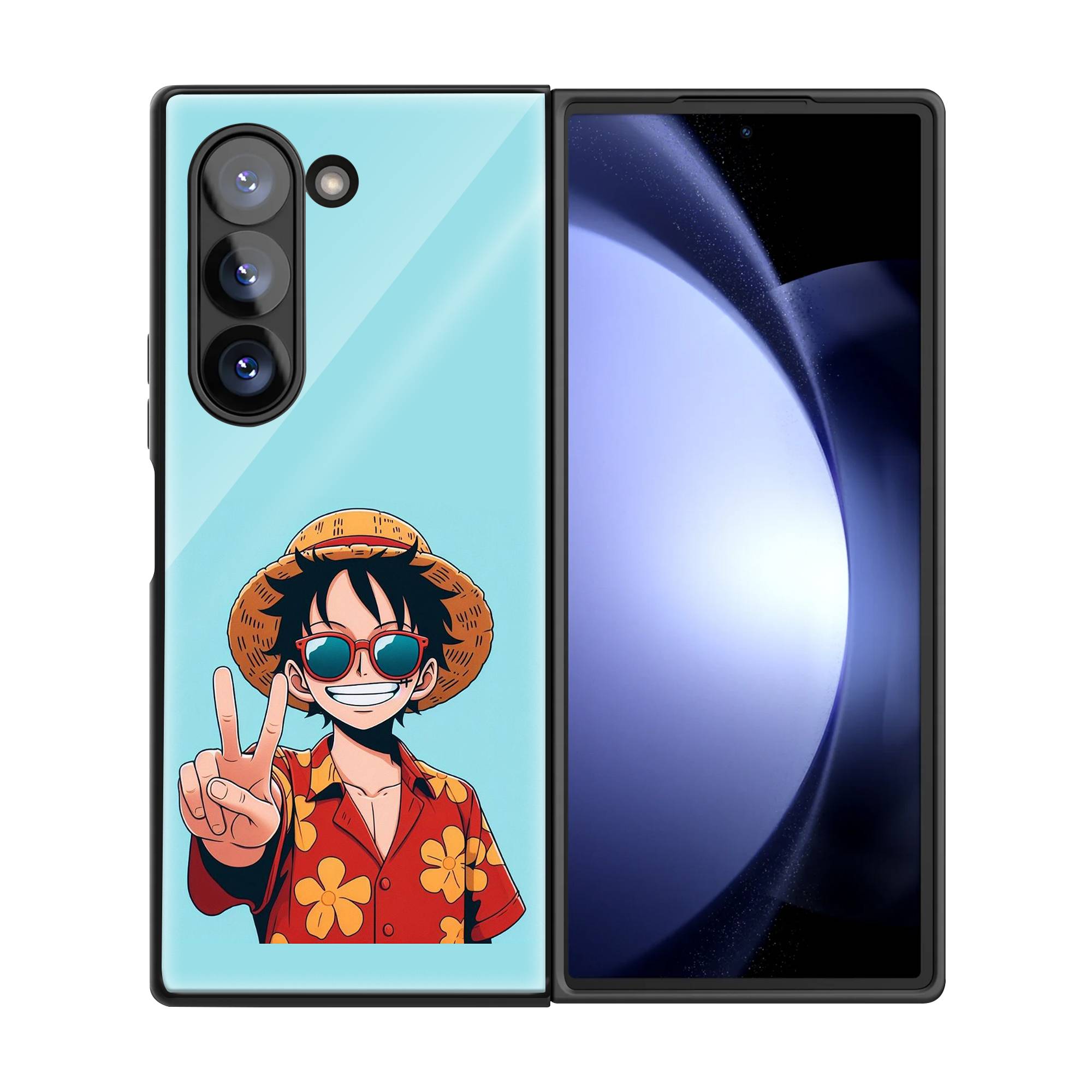 Manga Anime Samsung Z Fold Glass Case image 2