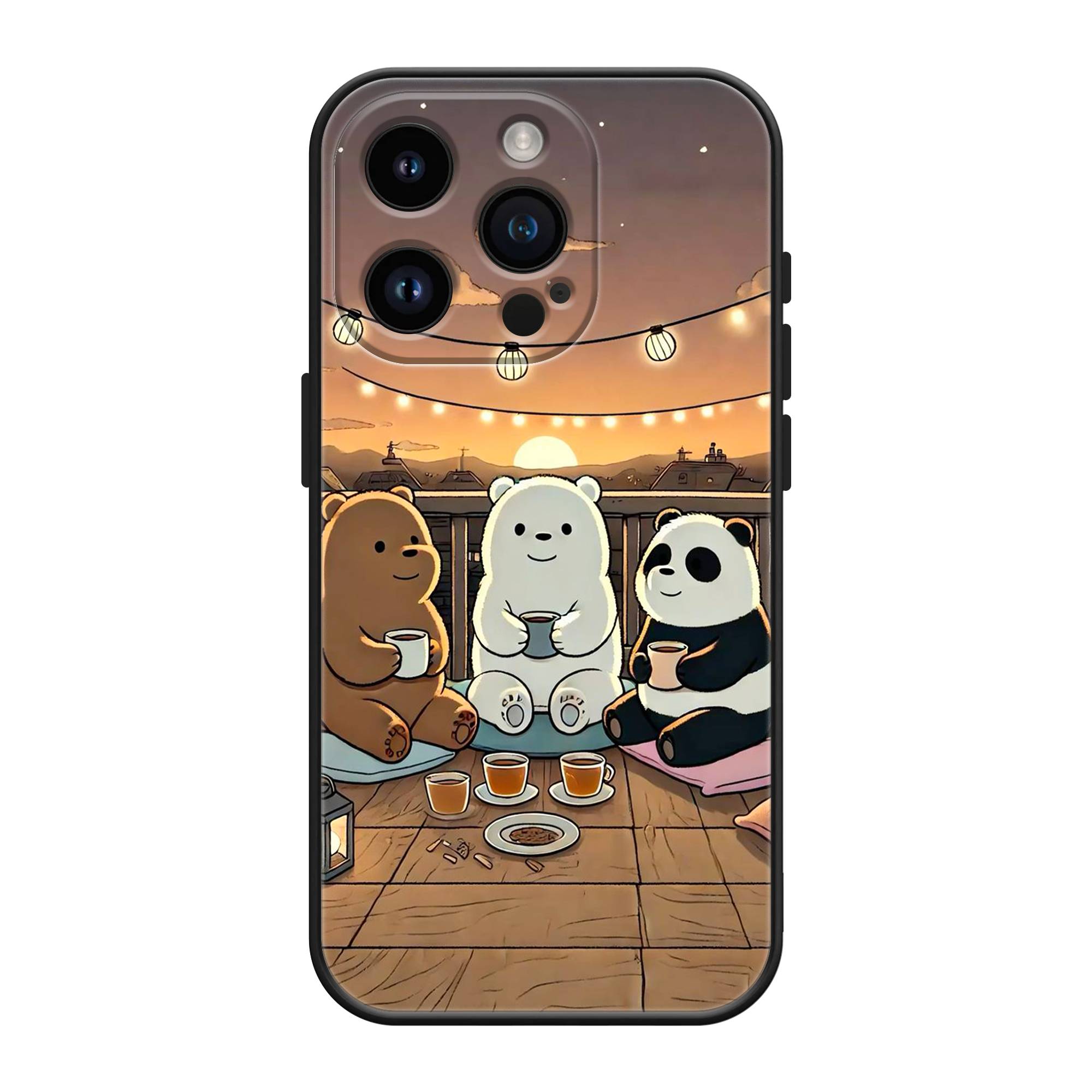 We Bare Bears Silicone Case image 0