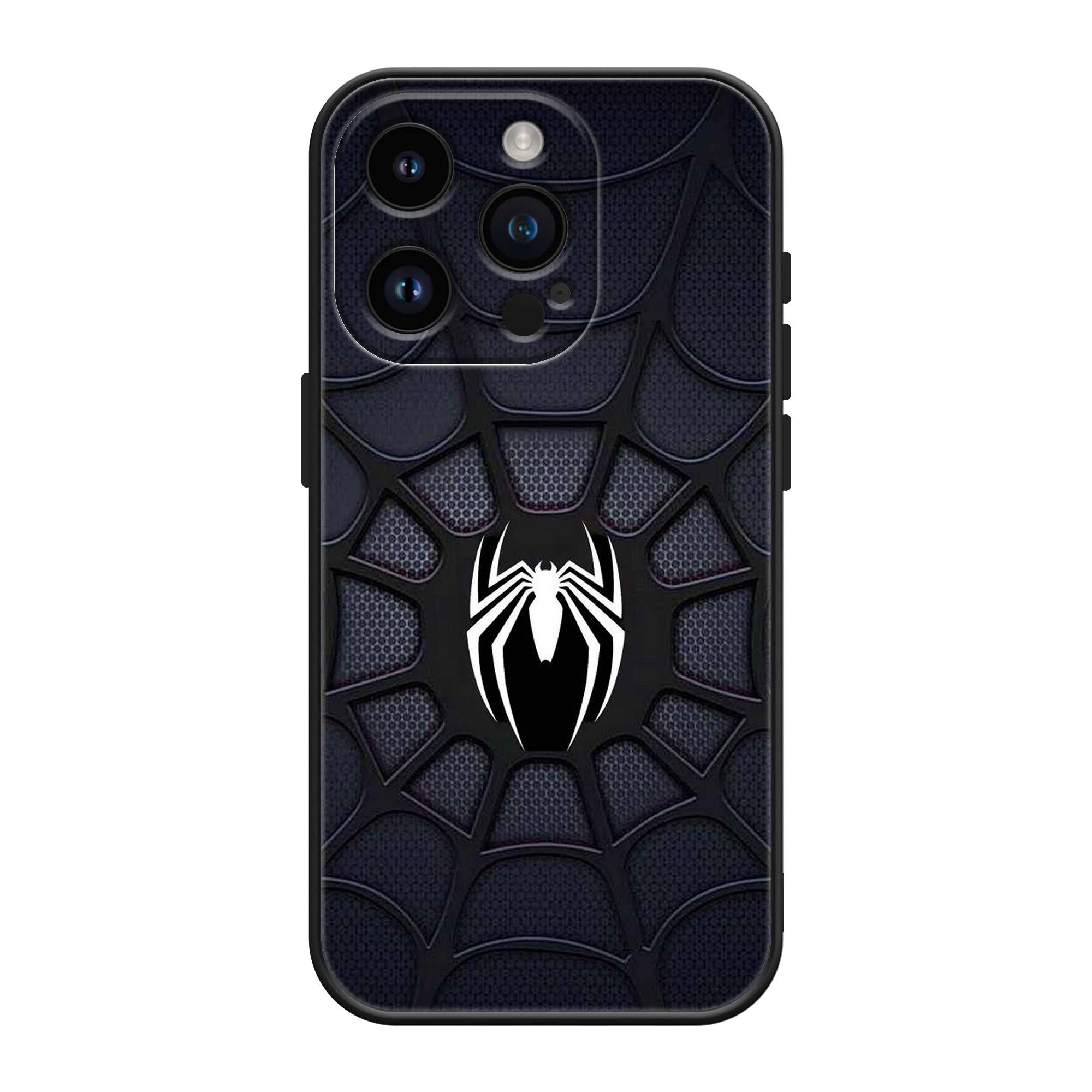 Black Spider-Man Silicone Case image 0