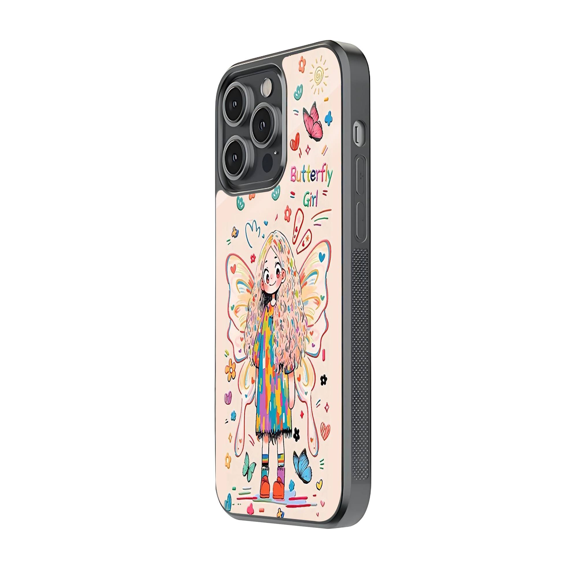 Joyful Doodle Glass Case image 1