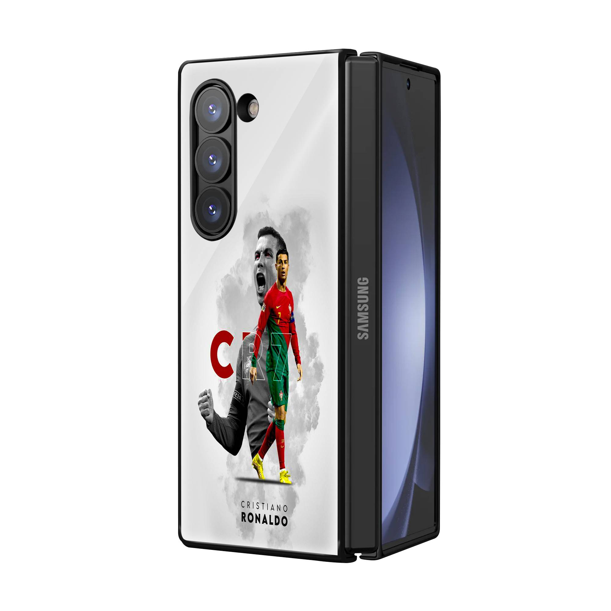 Cristiano Ronaldo Samsung Z Fold Glass Case image 1