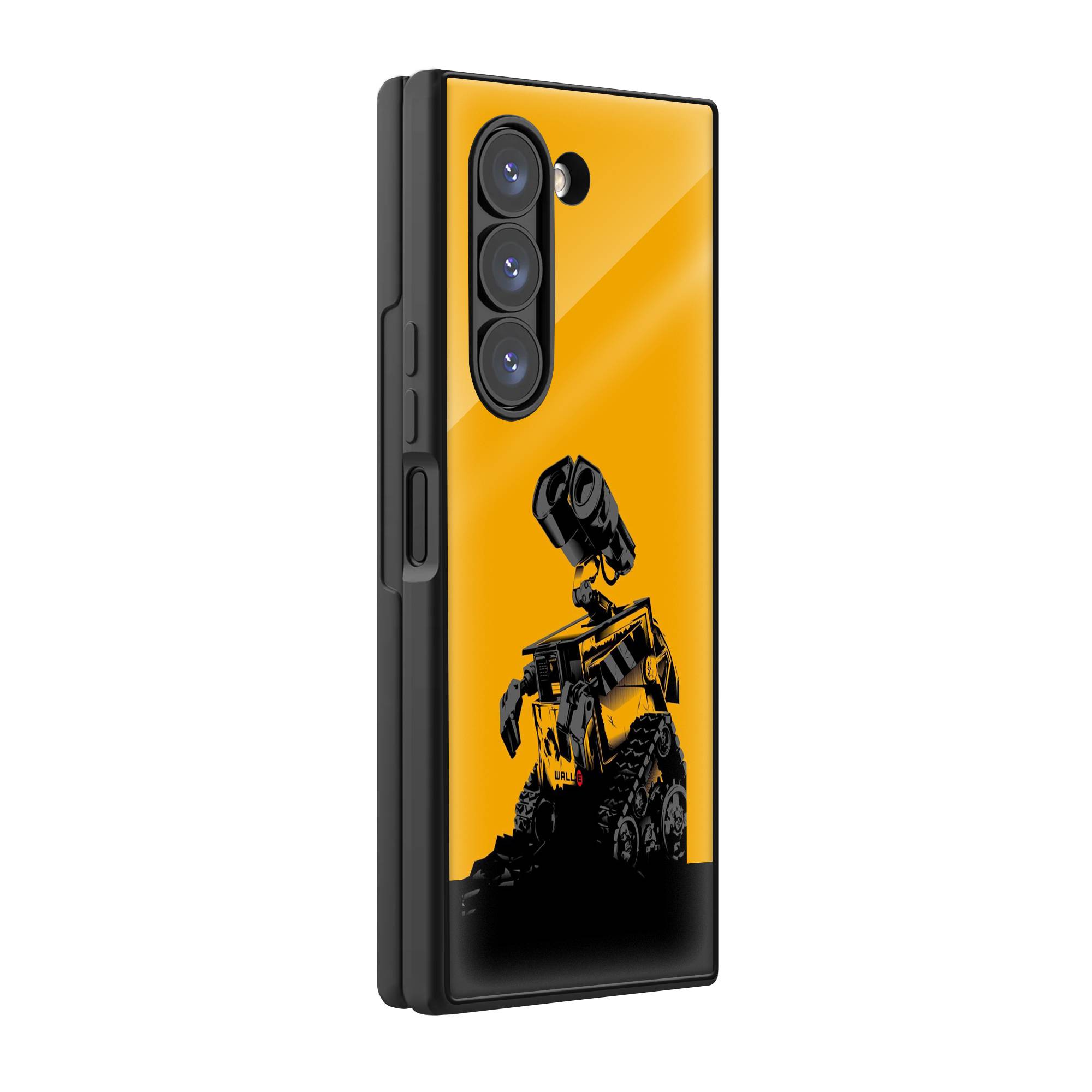 Wall-E Robot Samsung Z Fold Glass Case image 0