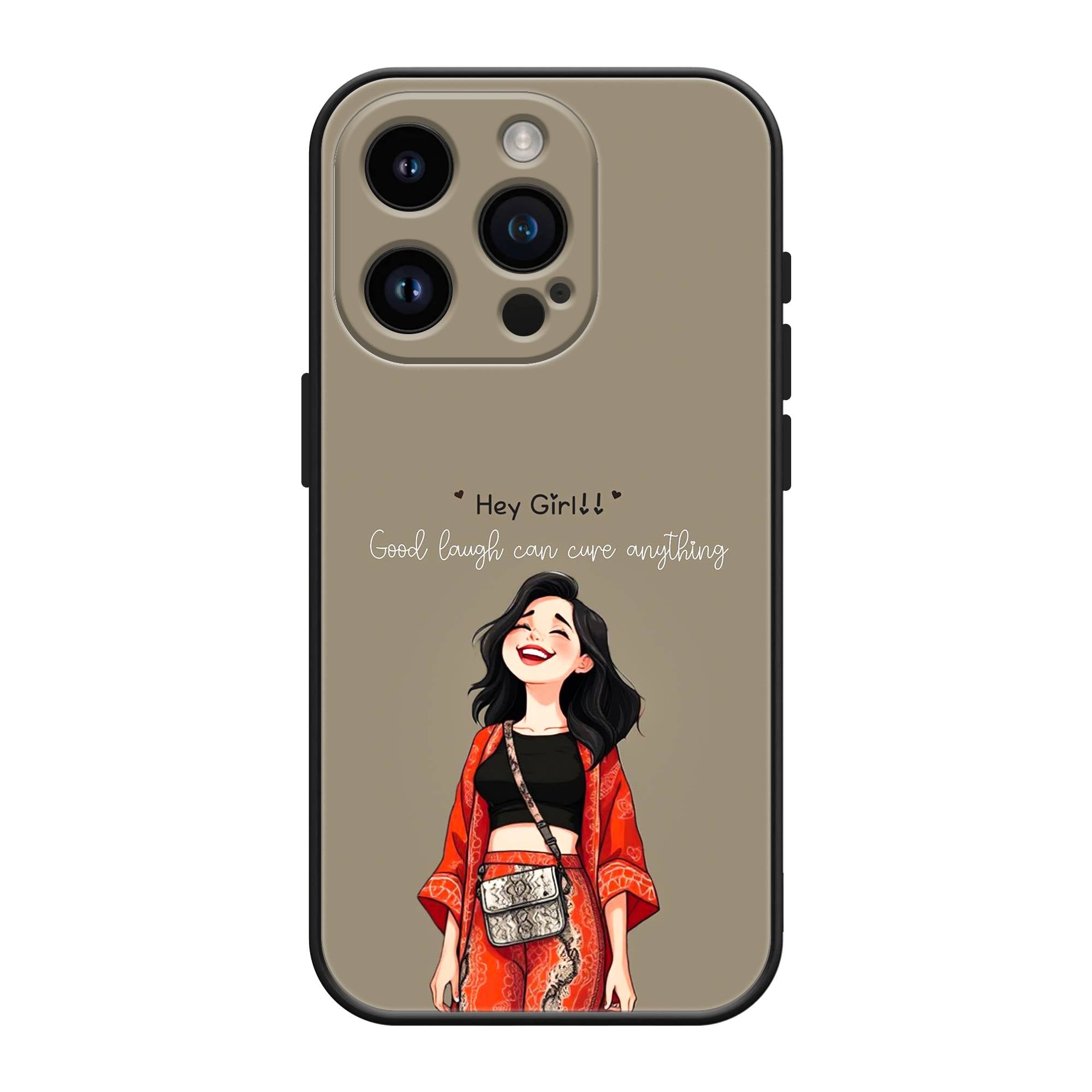 Hey Girl Silicone Case image 0
