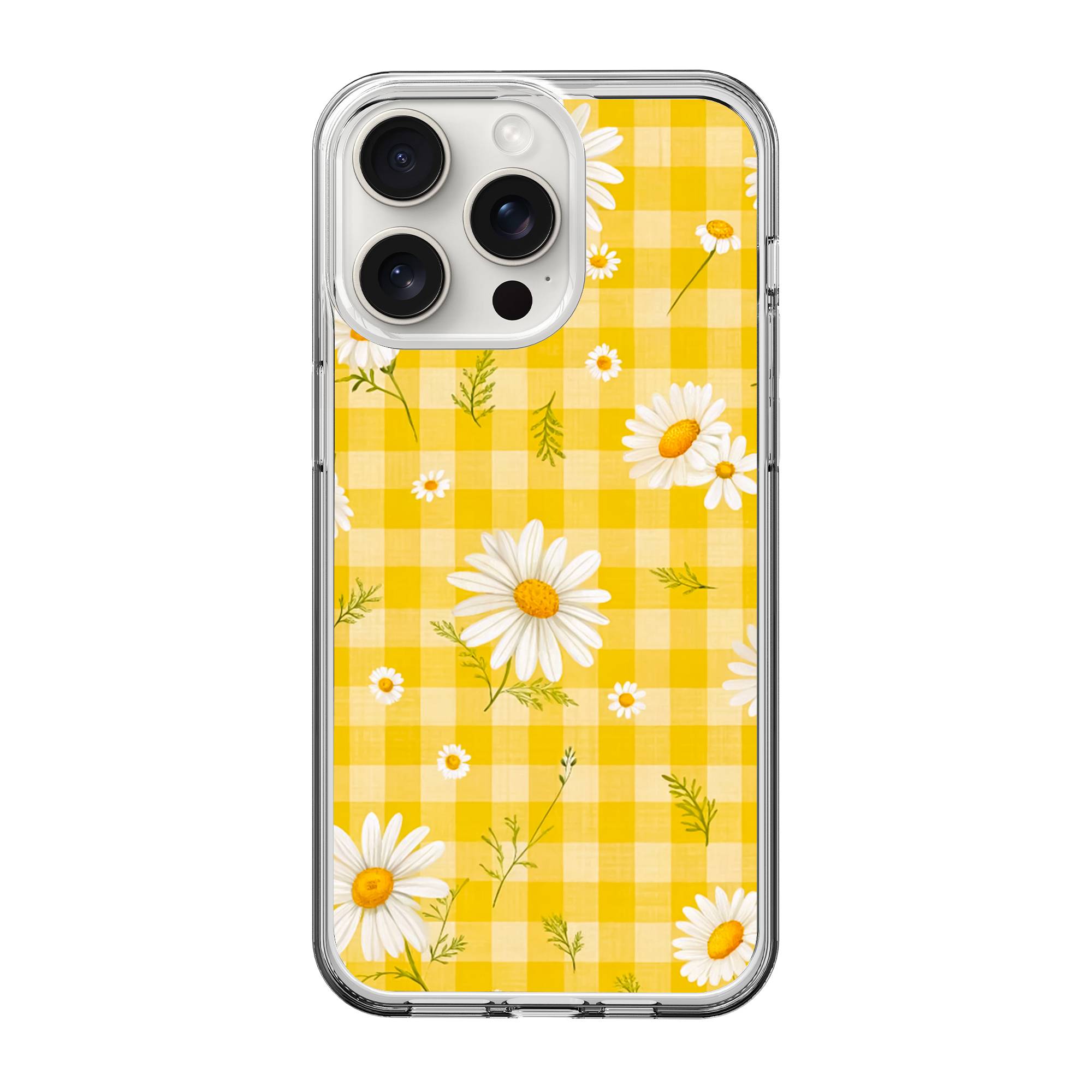 Sunshine Daisies Clear Case image 0