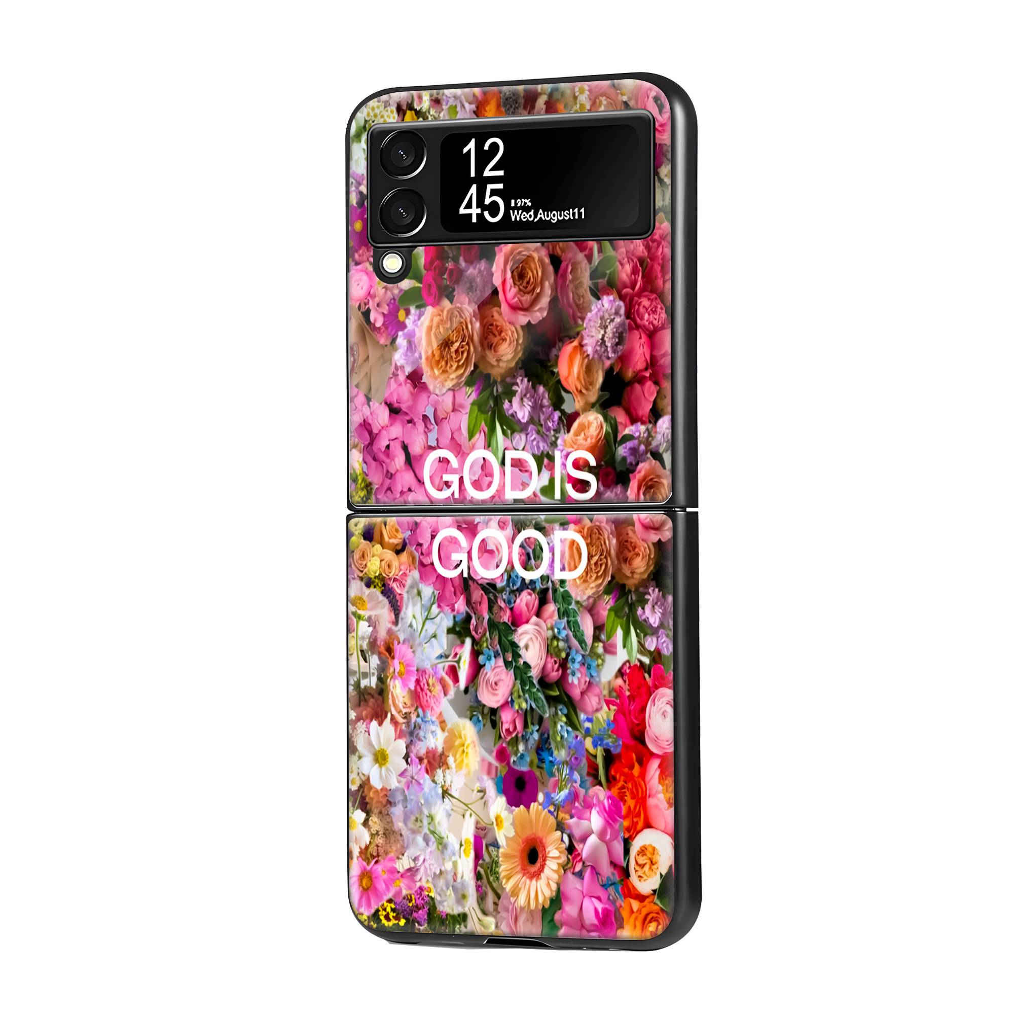 God's Garden Samsung Z Flip Glass Case image 0