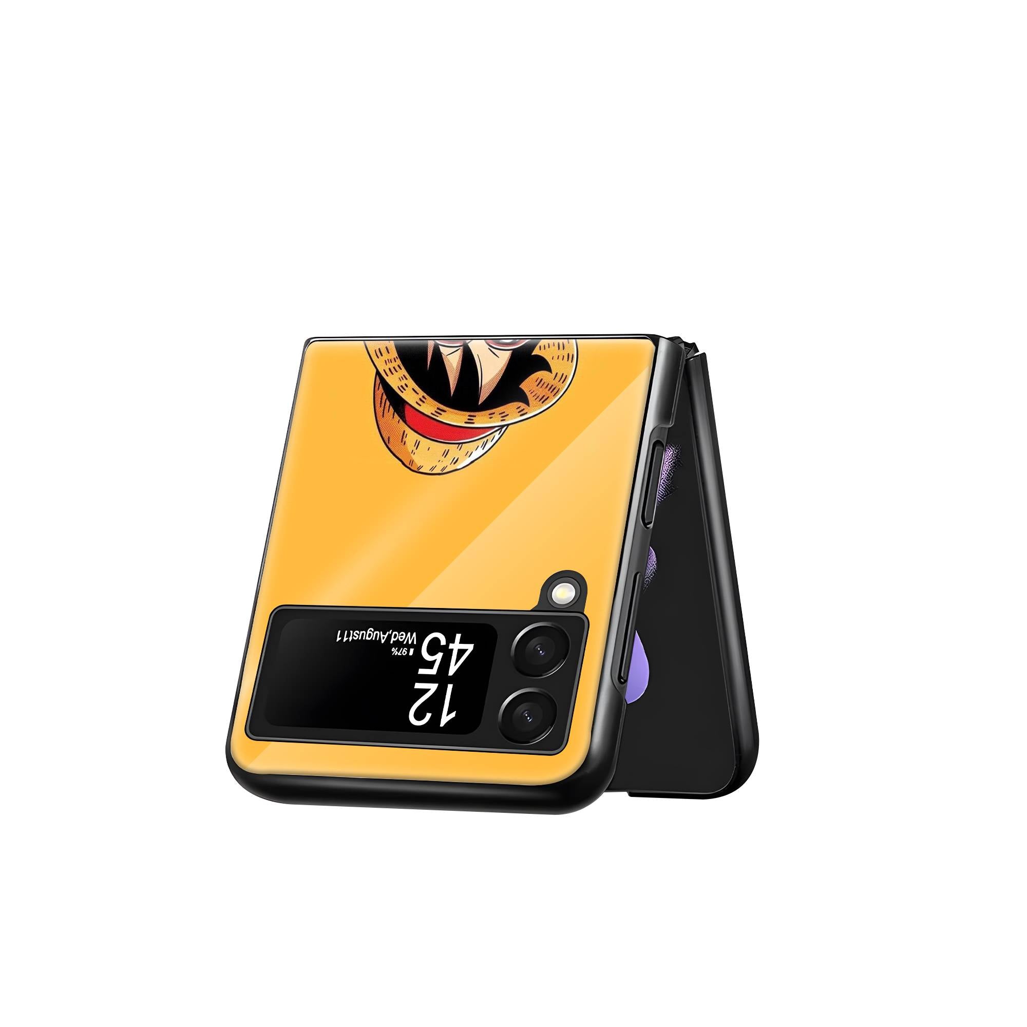 One Piece Samsung Z Flip Glass Case image 2