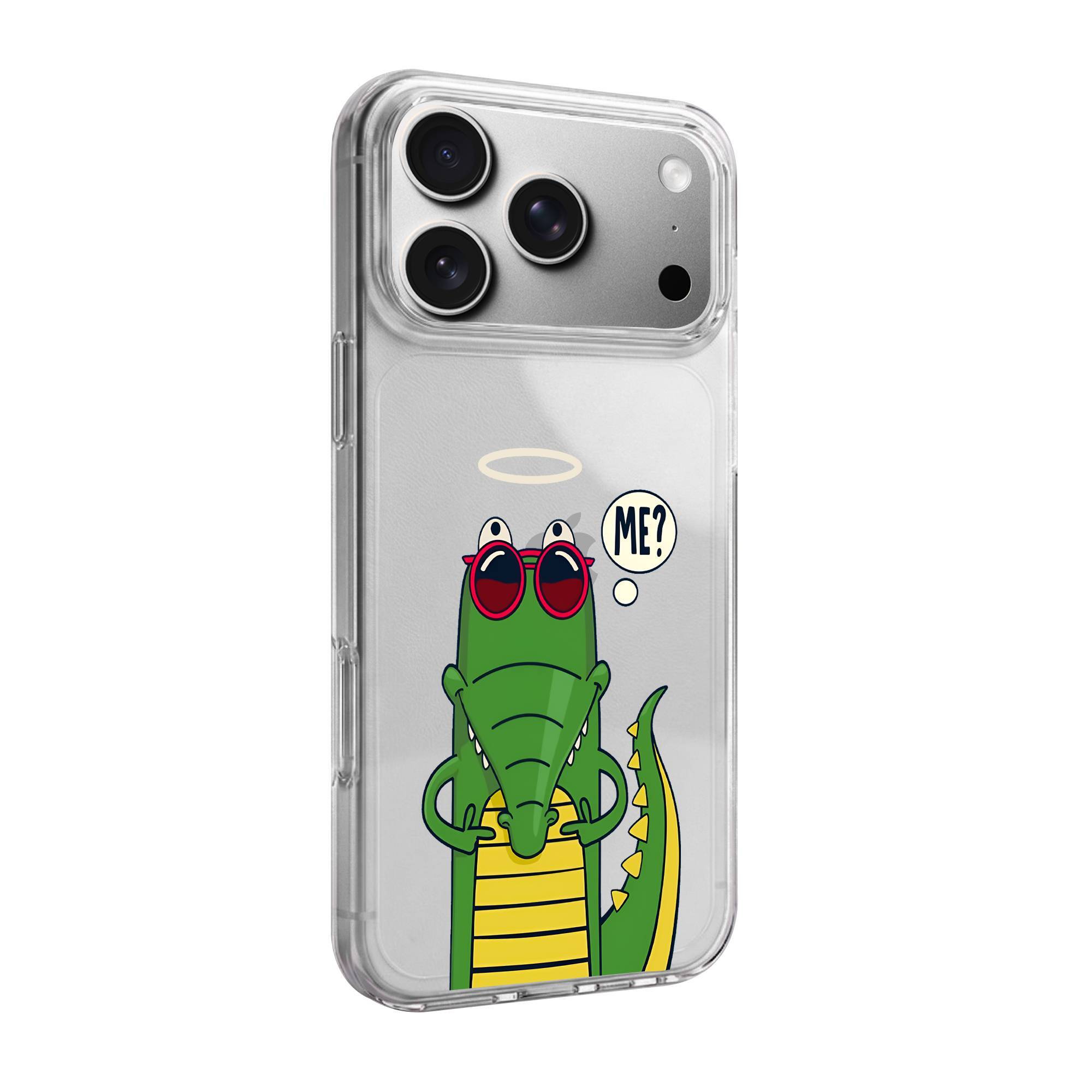 Angel Crocodile Soft Clear Case