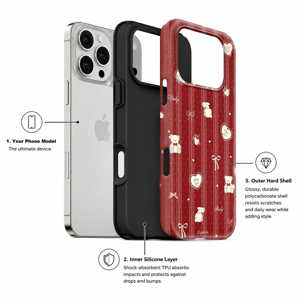 Baby Lover Dual Guard Case