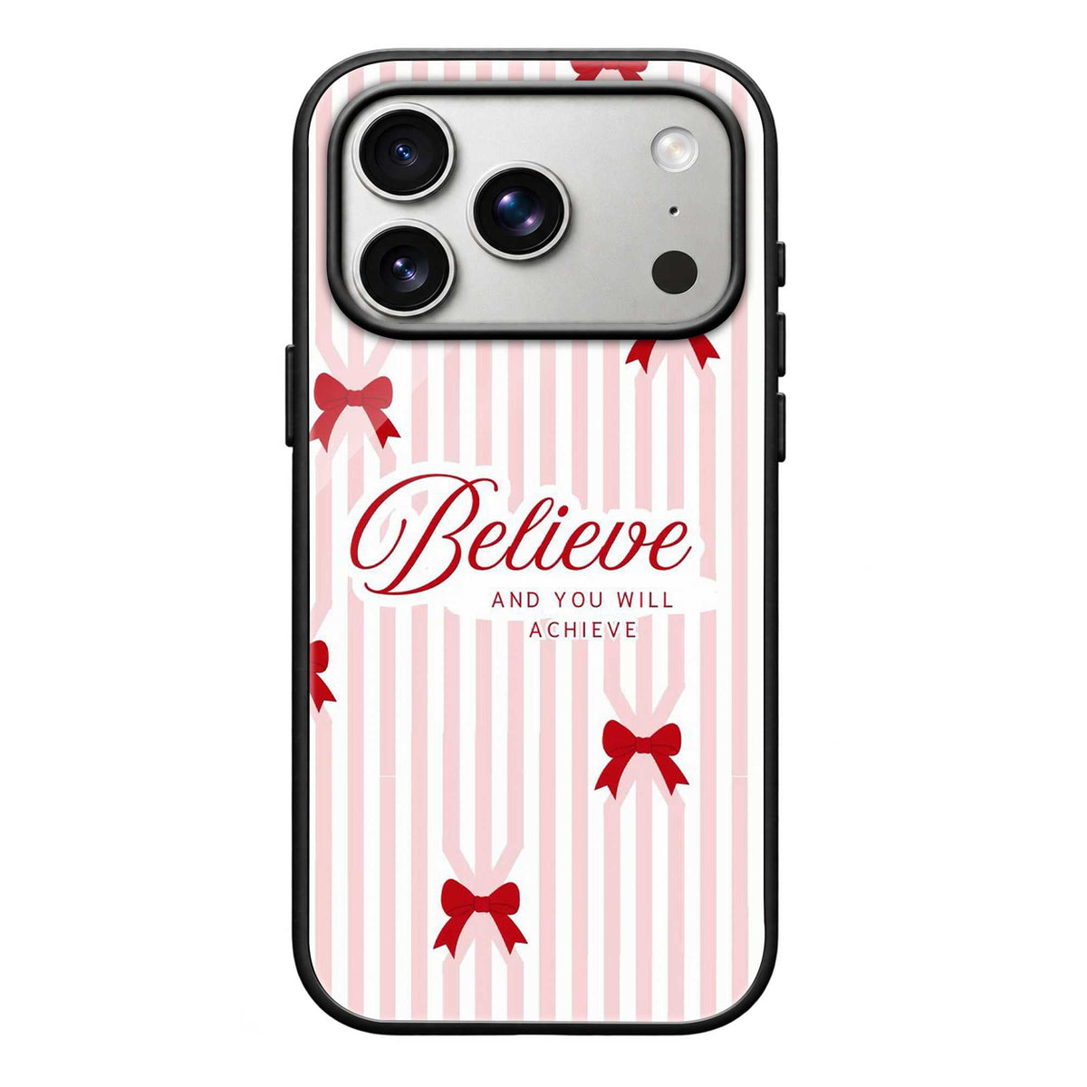 Believe & Bloom Glass Case