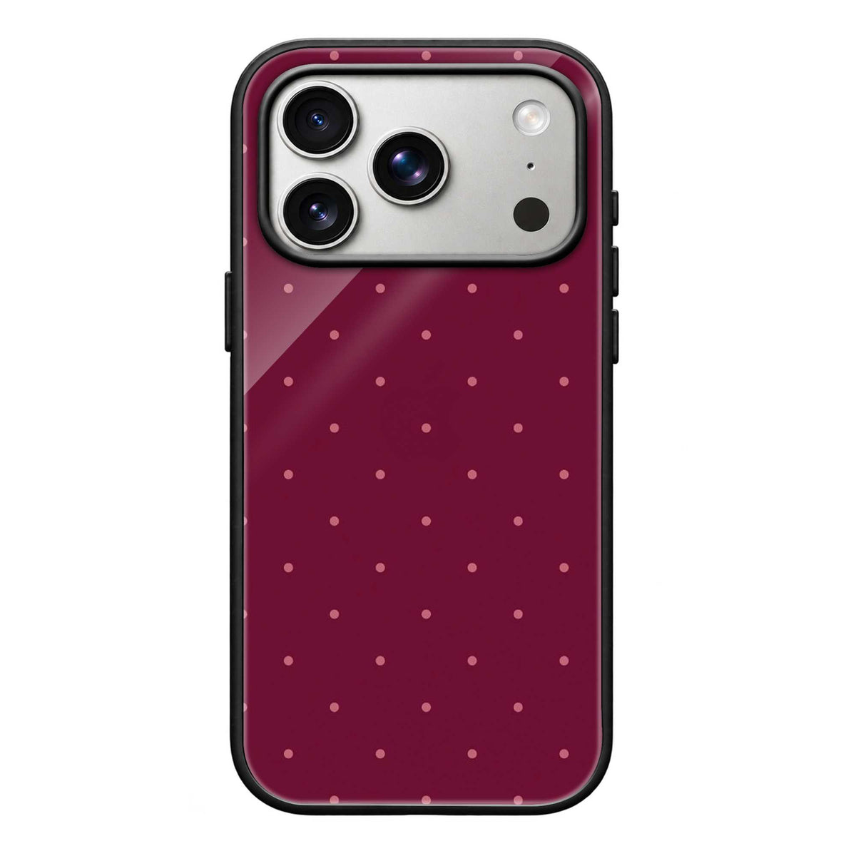 Berry Dots Glass Case