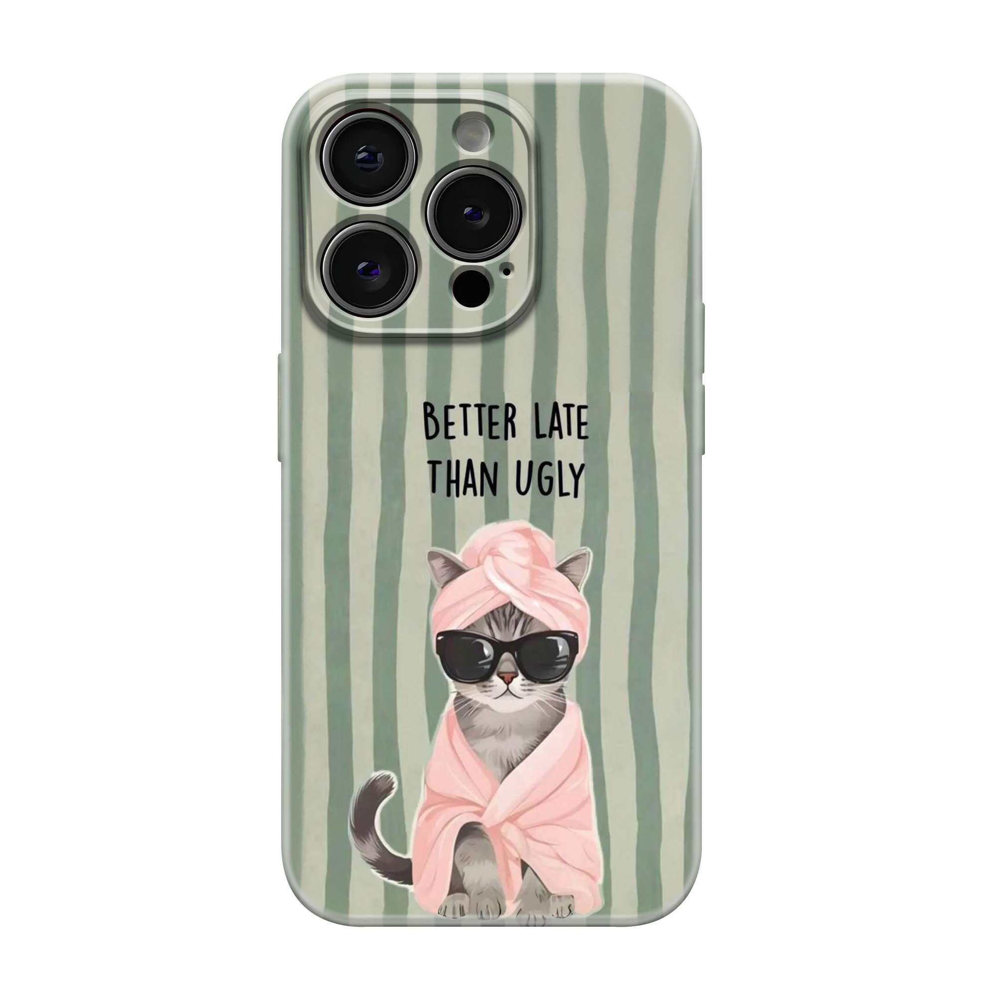 Better Late Glossy Hard Case