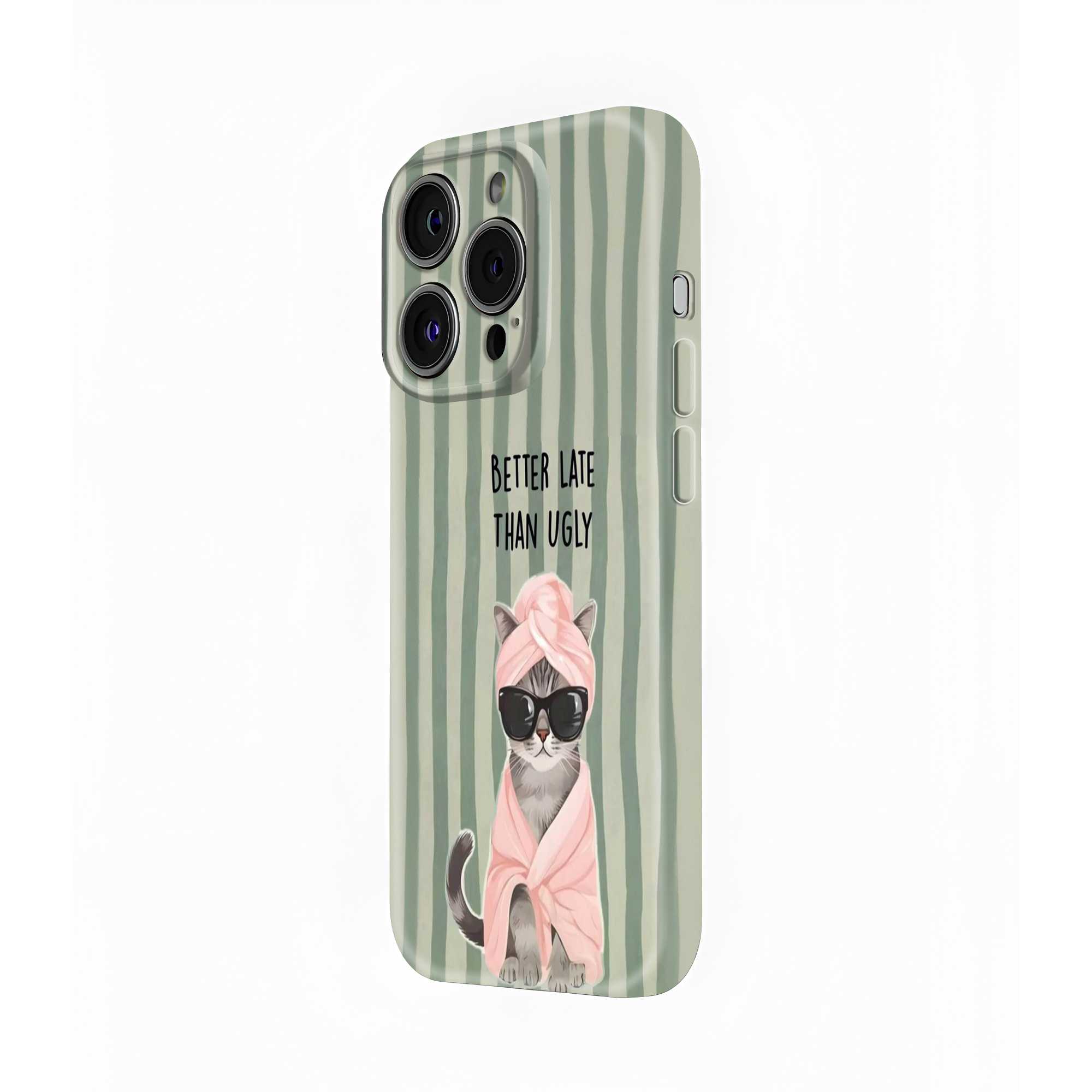 Better Late Glossy Hard Case