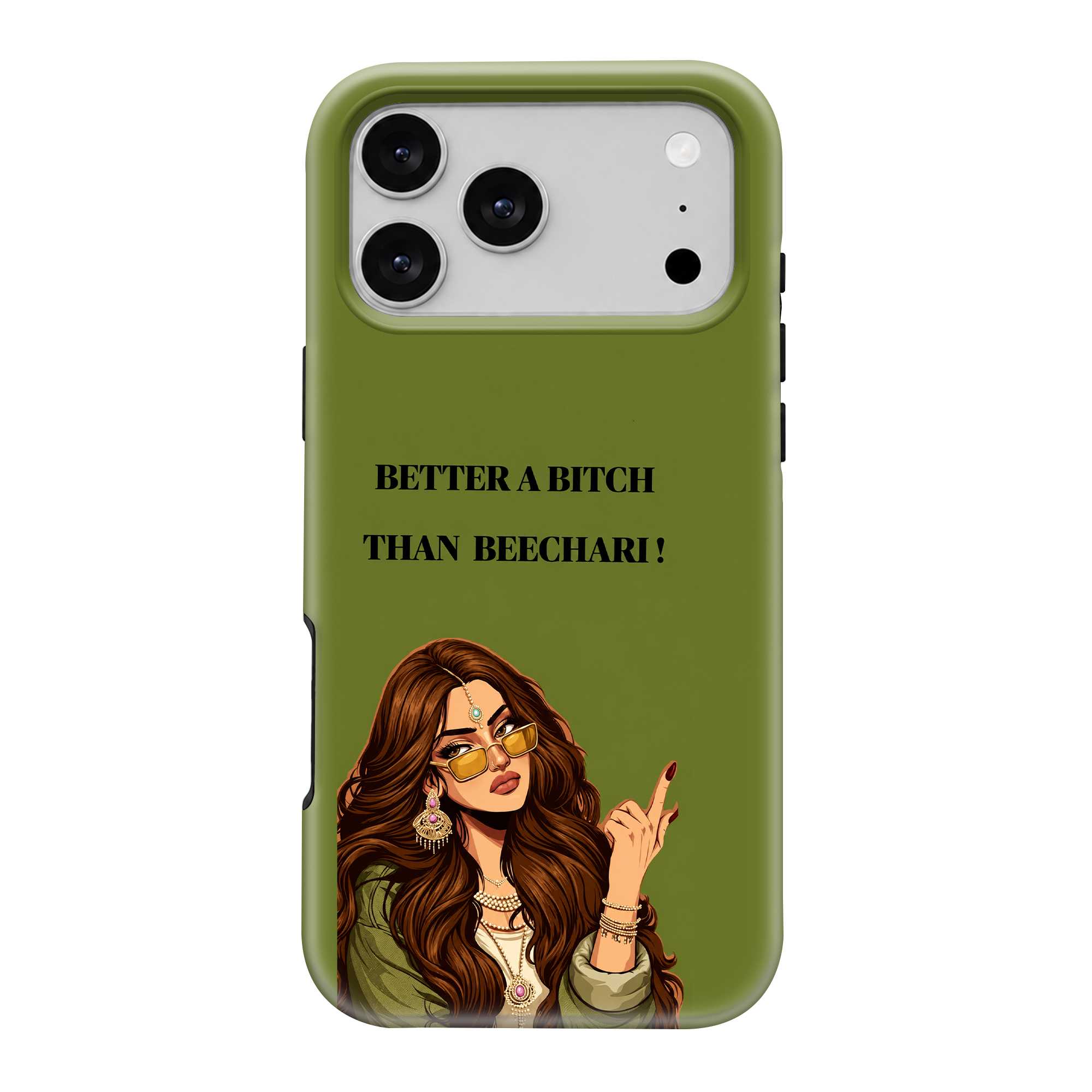 Bitch Not Beechari Dual Guard Case